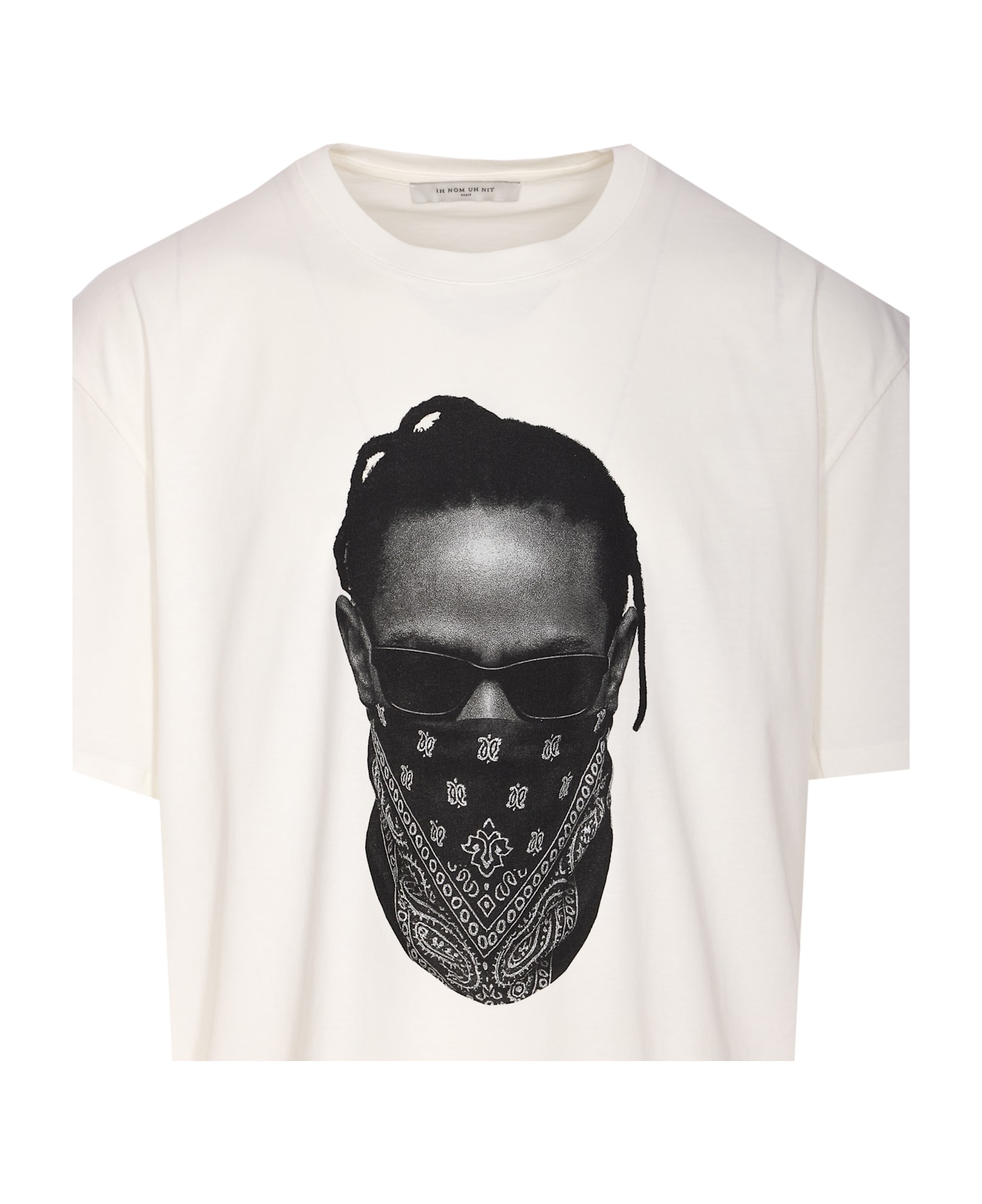ih nom uh nit Kendrick Print T-shirt - White