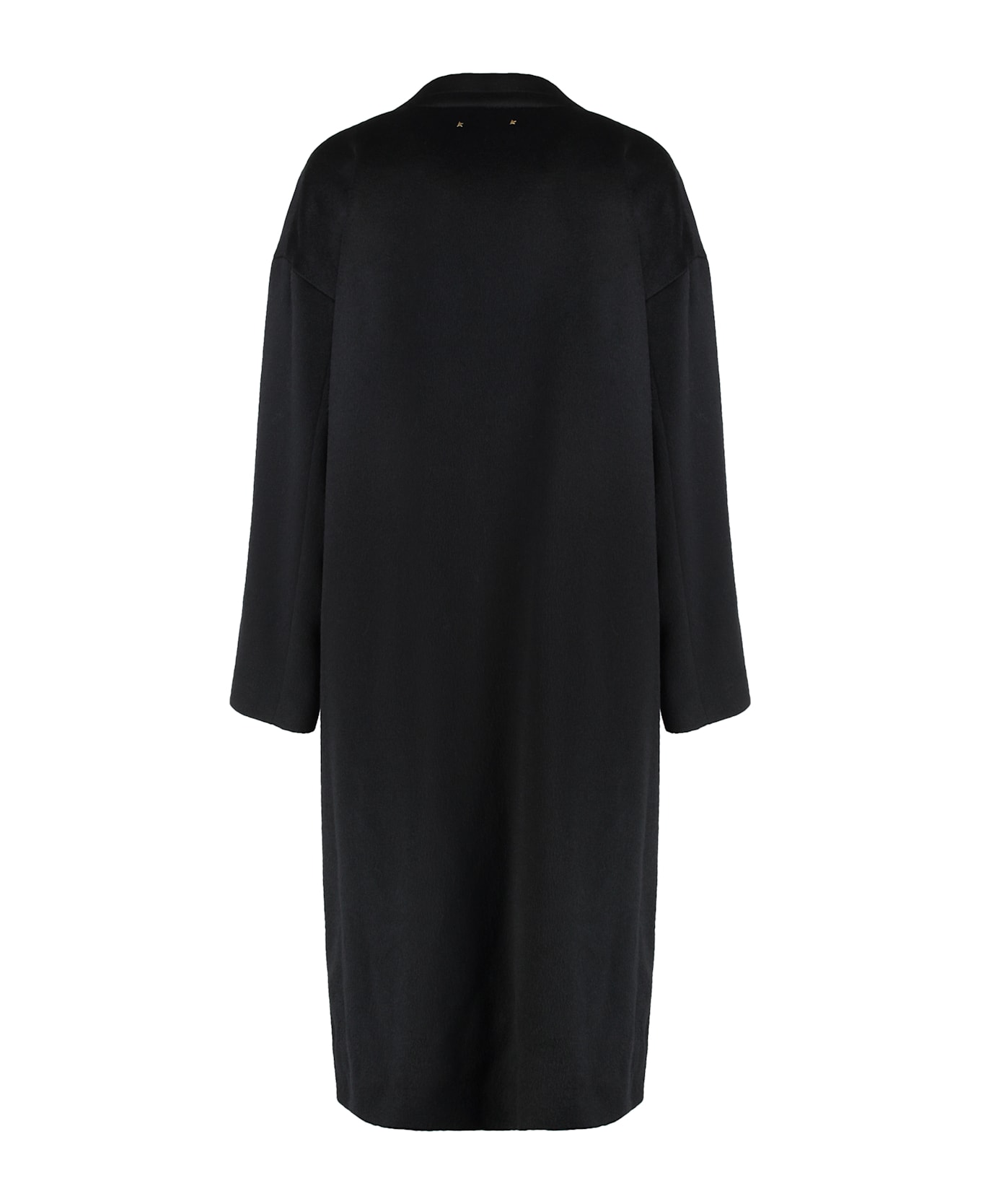 Golden Goose Wool And Mohair Coat - black