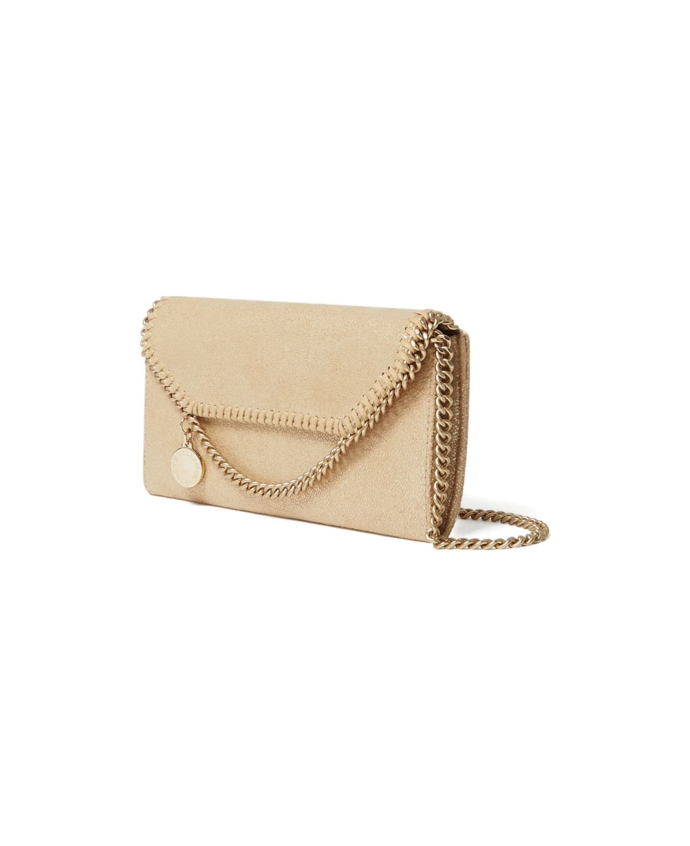 Stella McCartney Falabella Continental Wallet - Golden