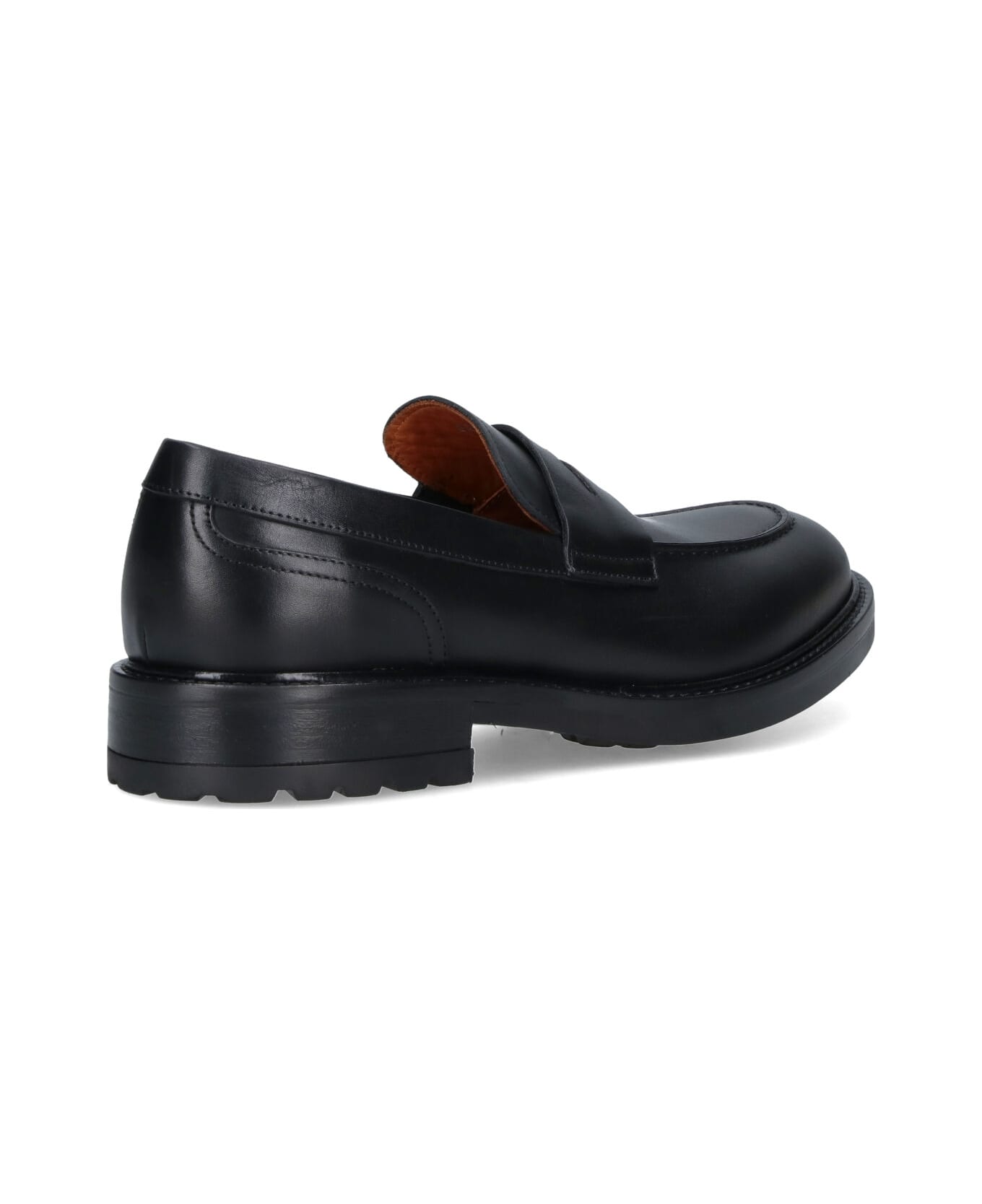 Alexander Hotto Leather Loafers - Black  