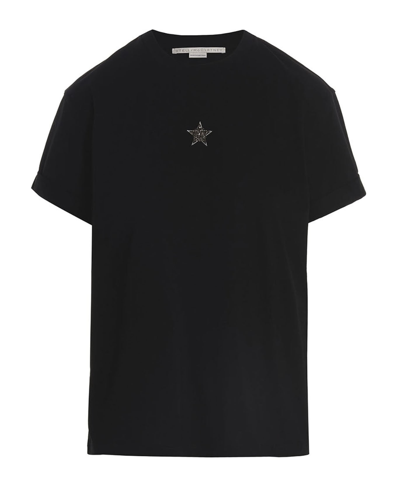 Stella McCartney Mini Star T-shirt - Nero