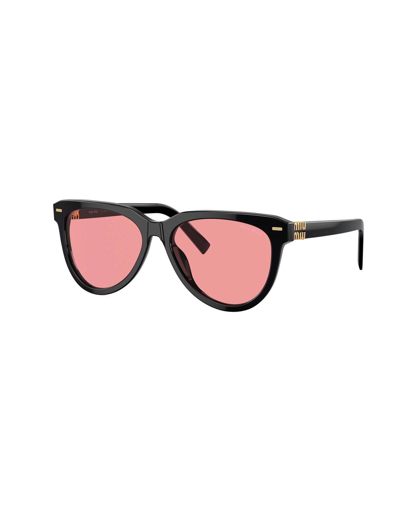 Miu Miu 0mu 12zs 16k1d0 Black Sunglasses - Nero