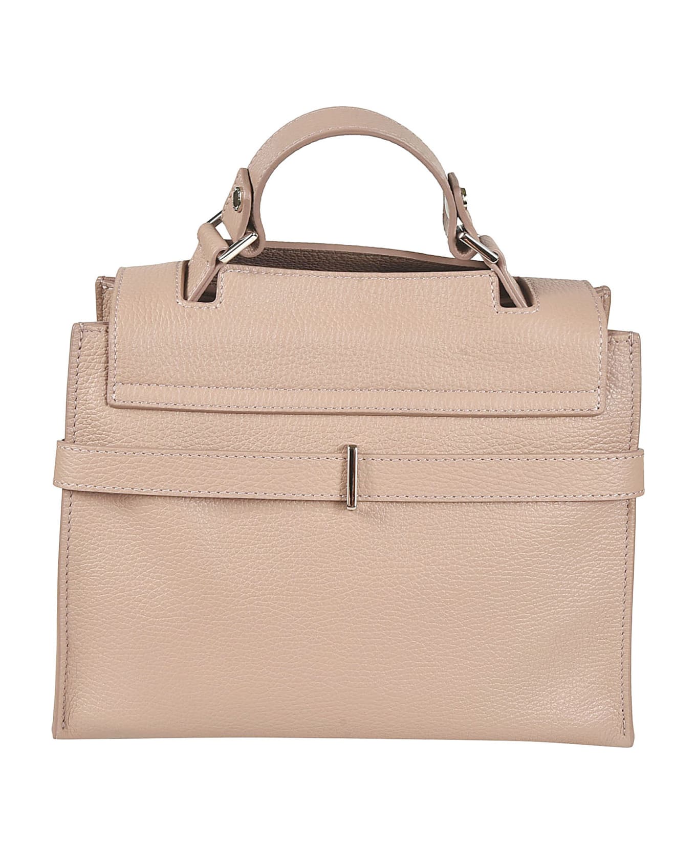Orciani Logo Top Handle Tote - Pink