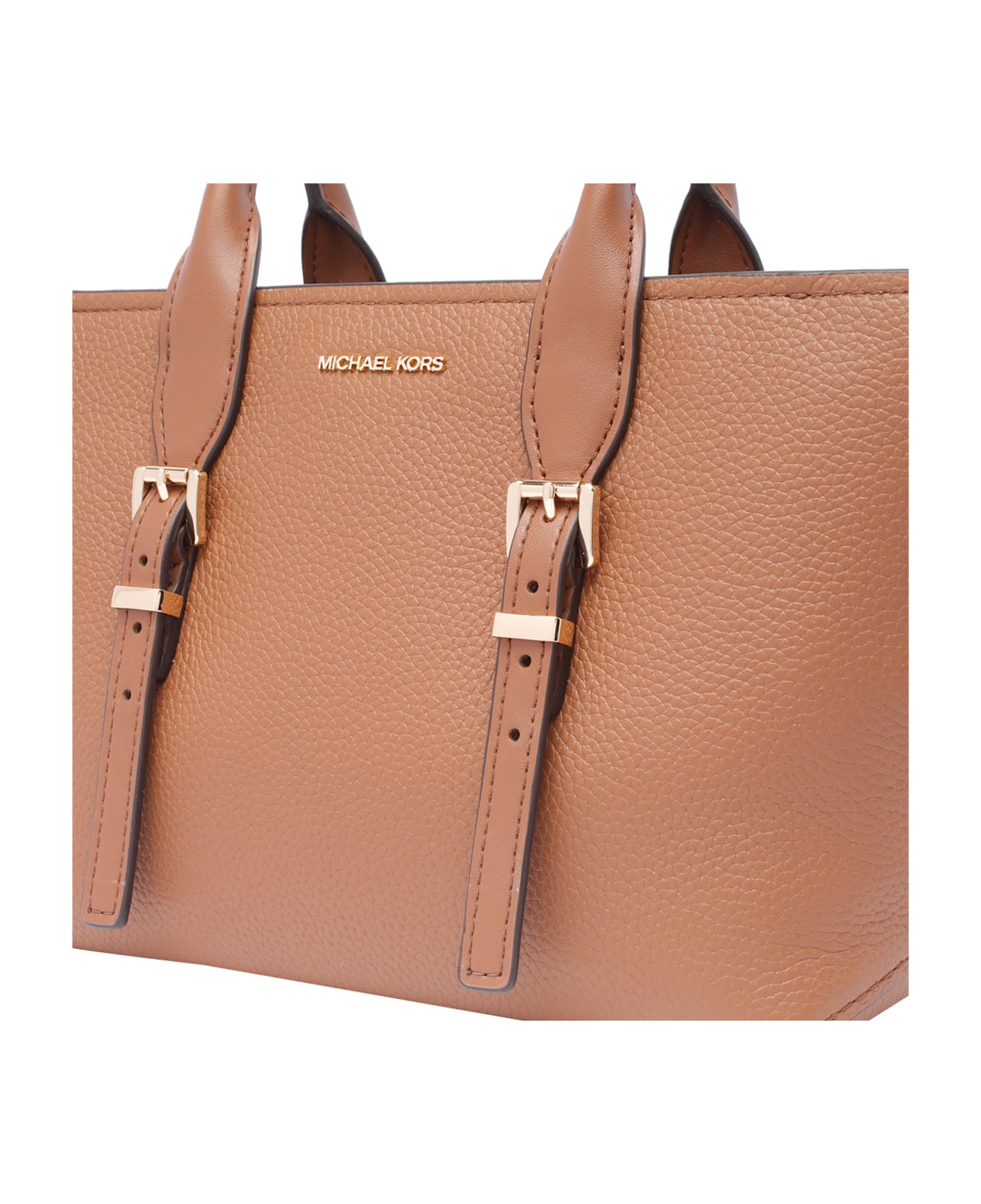 MICHAEL Michael Kors Moore Satchel Bag - Brown