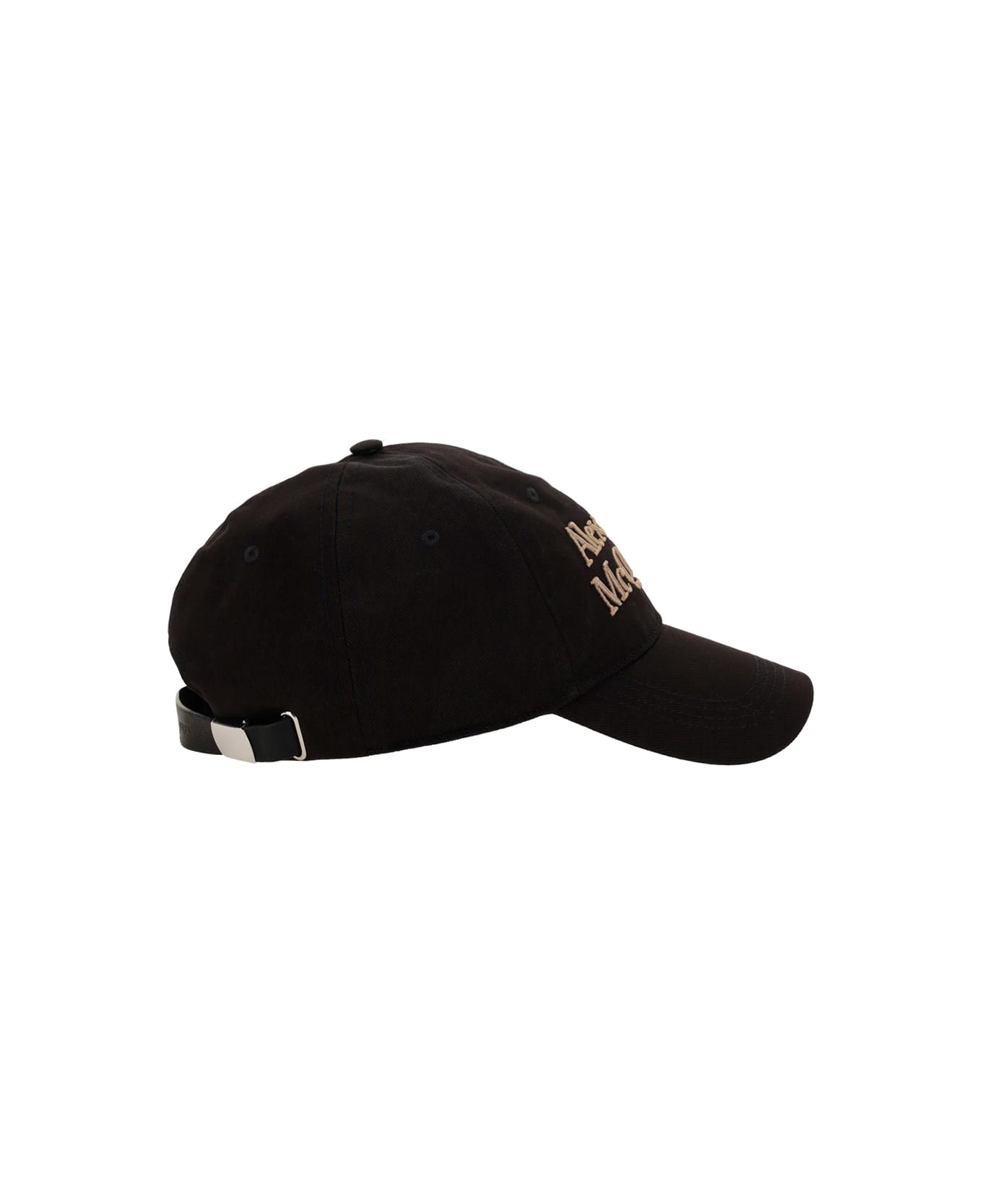 Alexander McQueen Mcqueen Stacked Hat - BLACK/BEIGE