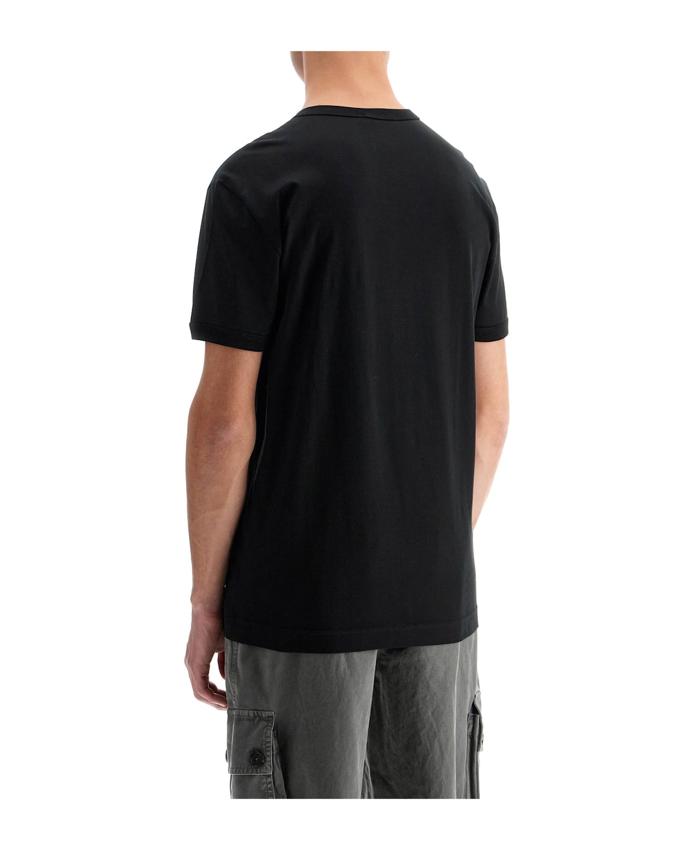 Dolce & Gabbana Dg Embroidered T-shirt With - NERO (Black)