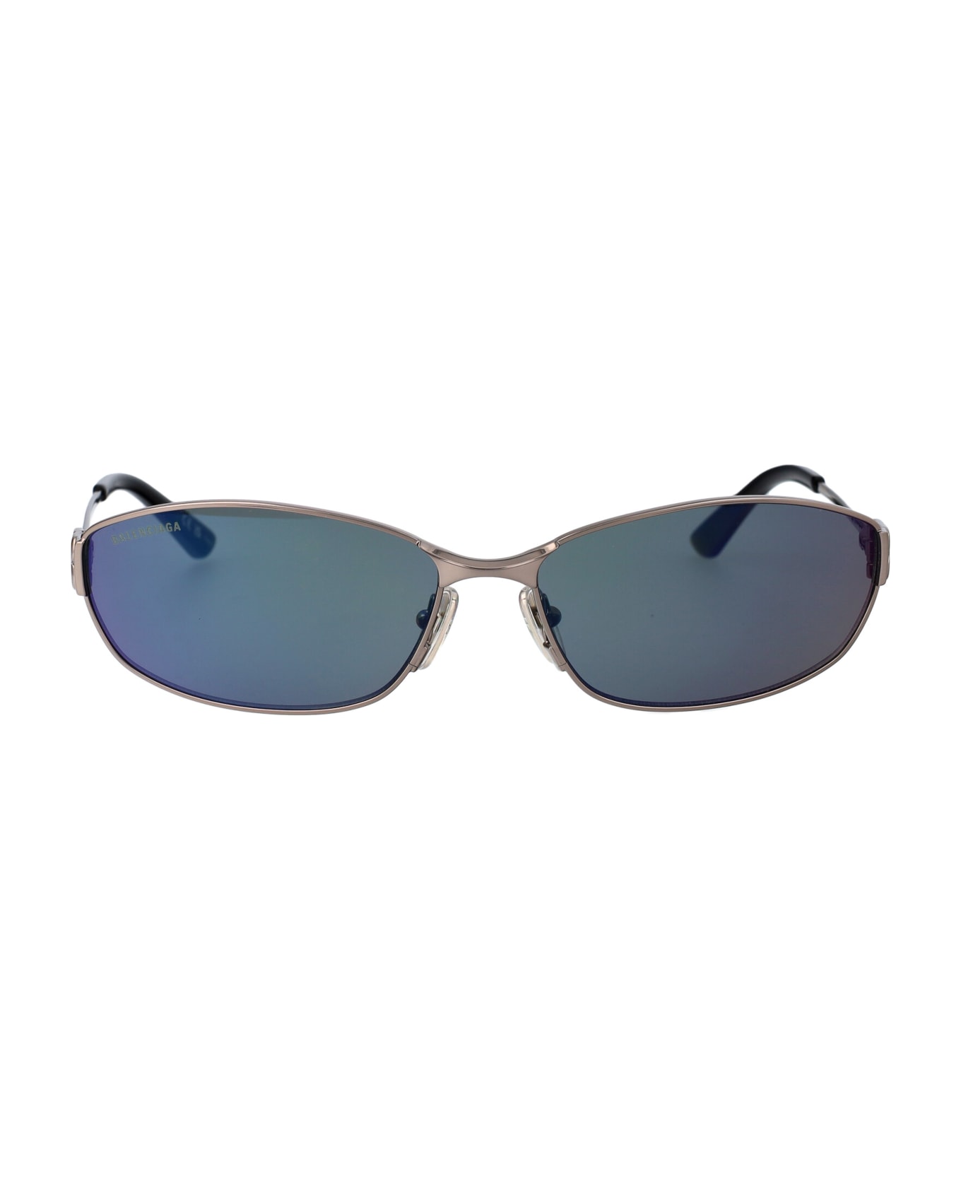 Balenciaga Eyewear Bb0336s Sunglasses - 002 RUTHENIUM RUTHENIUM VIOLET