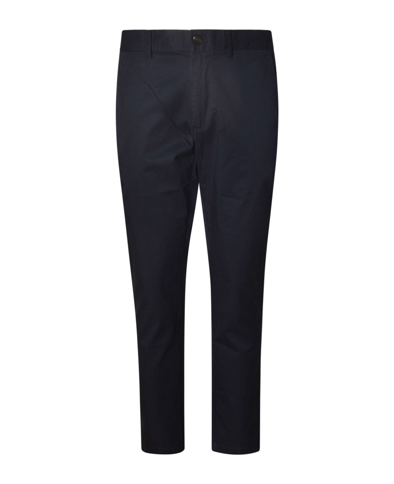 Michael Kors Regular Plain Cropped Trousers - Blue ボトムス