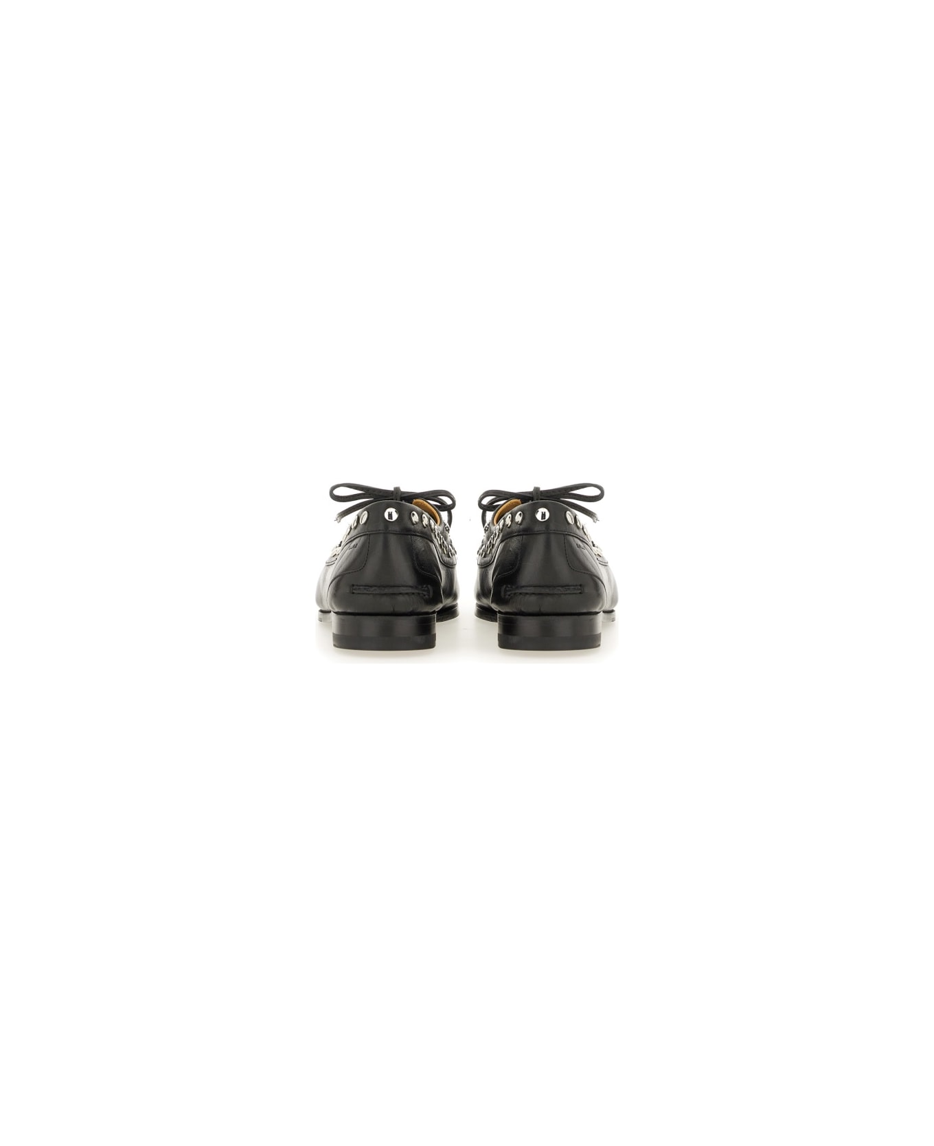 Bally Moccasin "plume" - BLACK