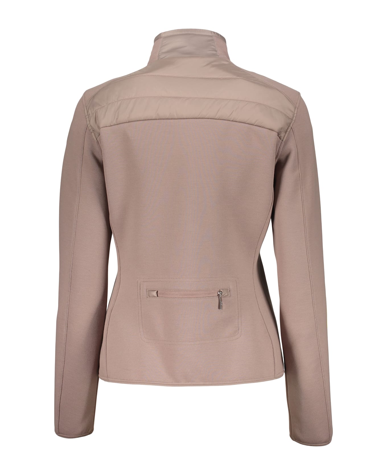 Parajumpers Lightweight Beige Jacket With Zip And Collar - Beige