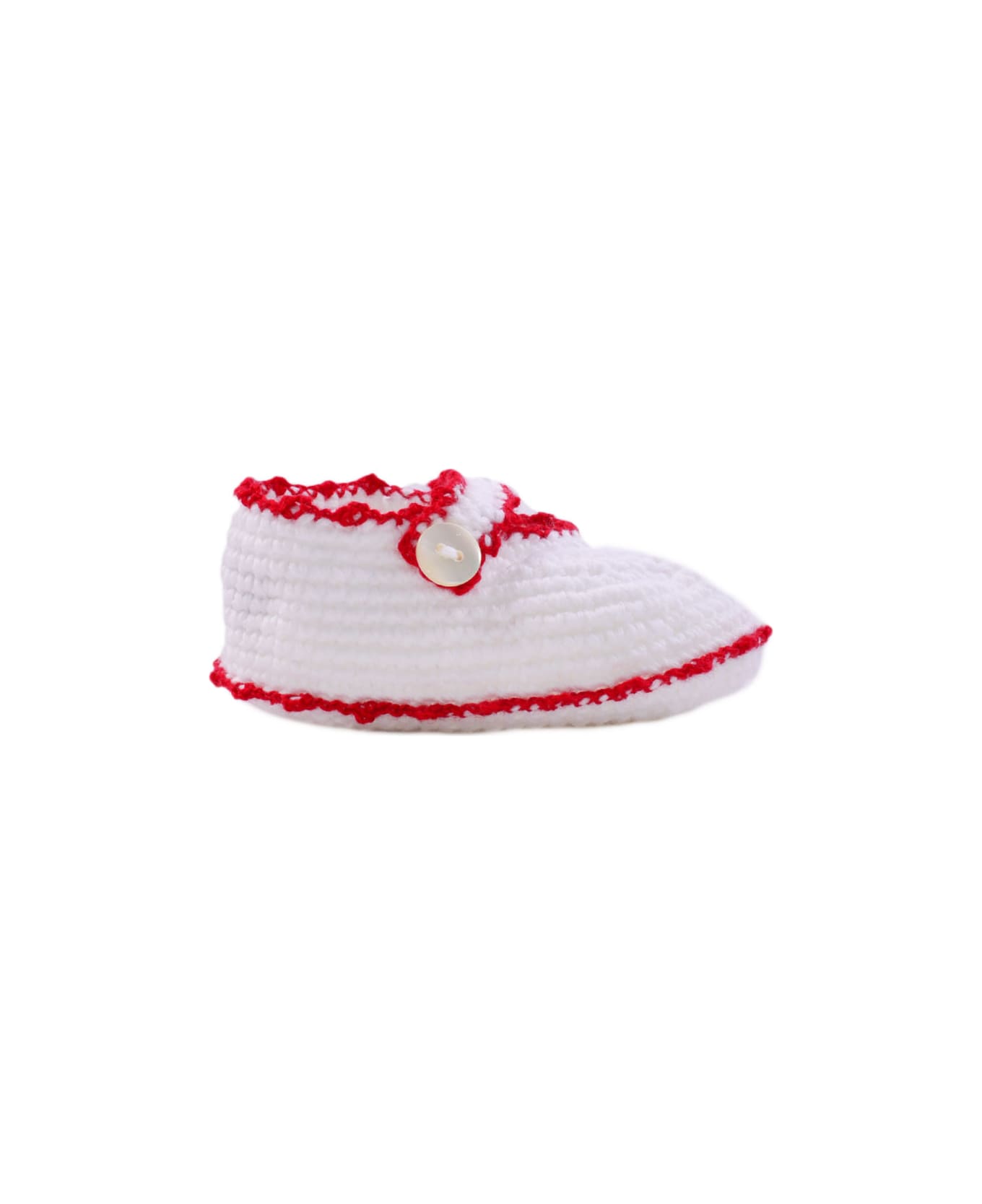 Piccola Giuggiola Cotton Shoes - White アクセサリー＆ギフト
