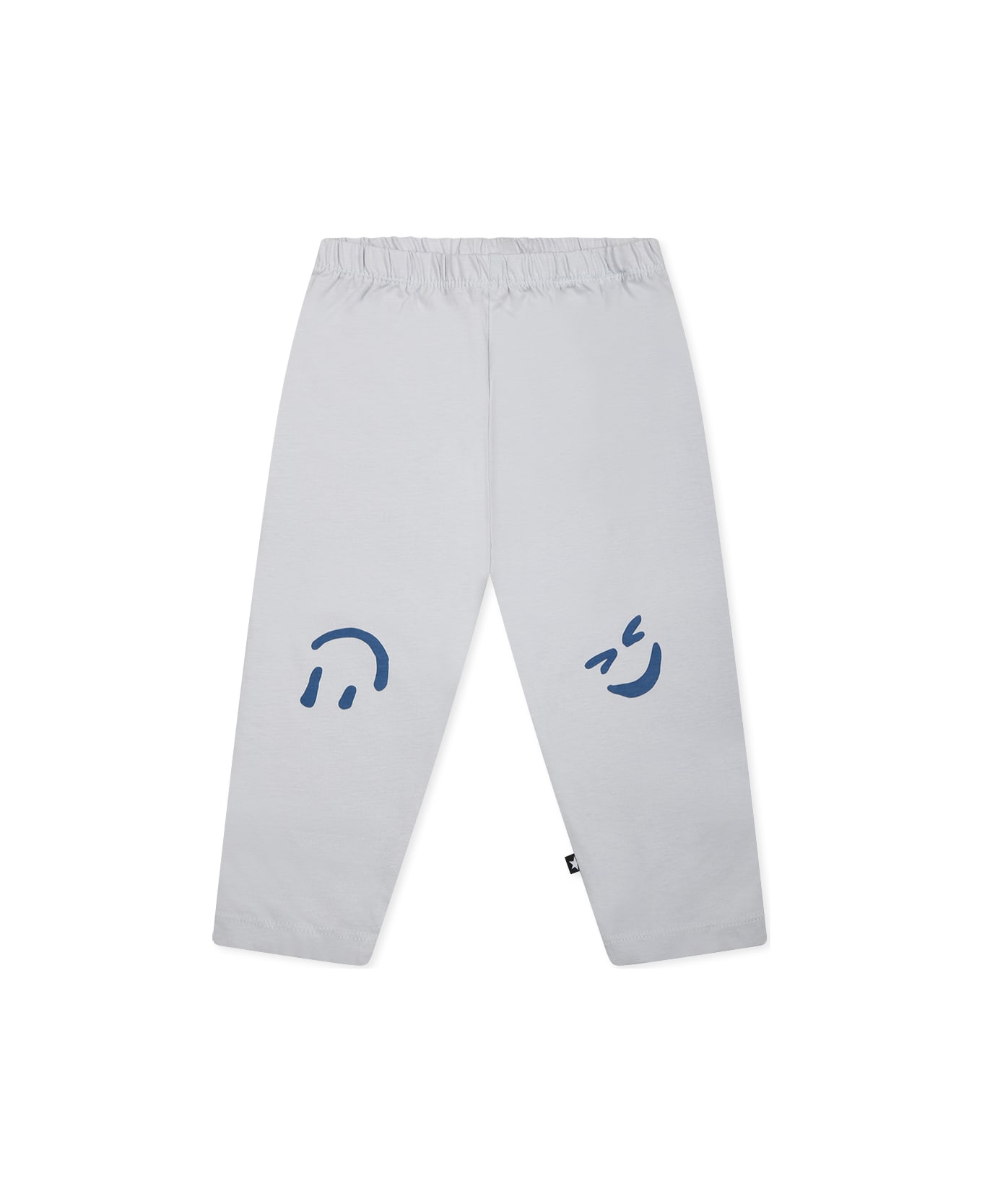Molo Light Blue Trousers For Babykids - Light Blue