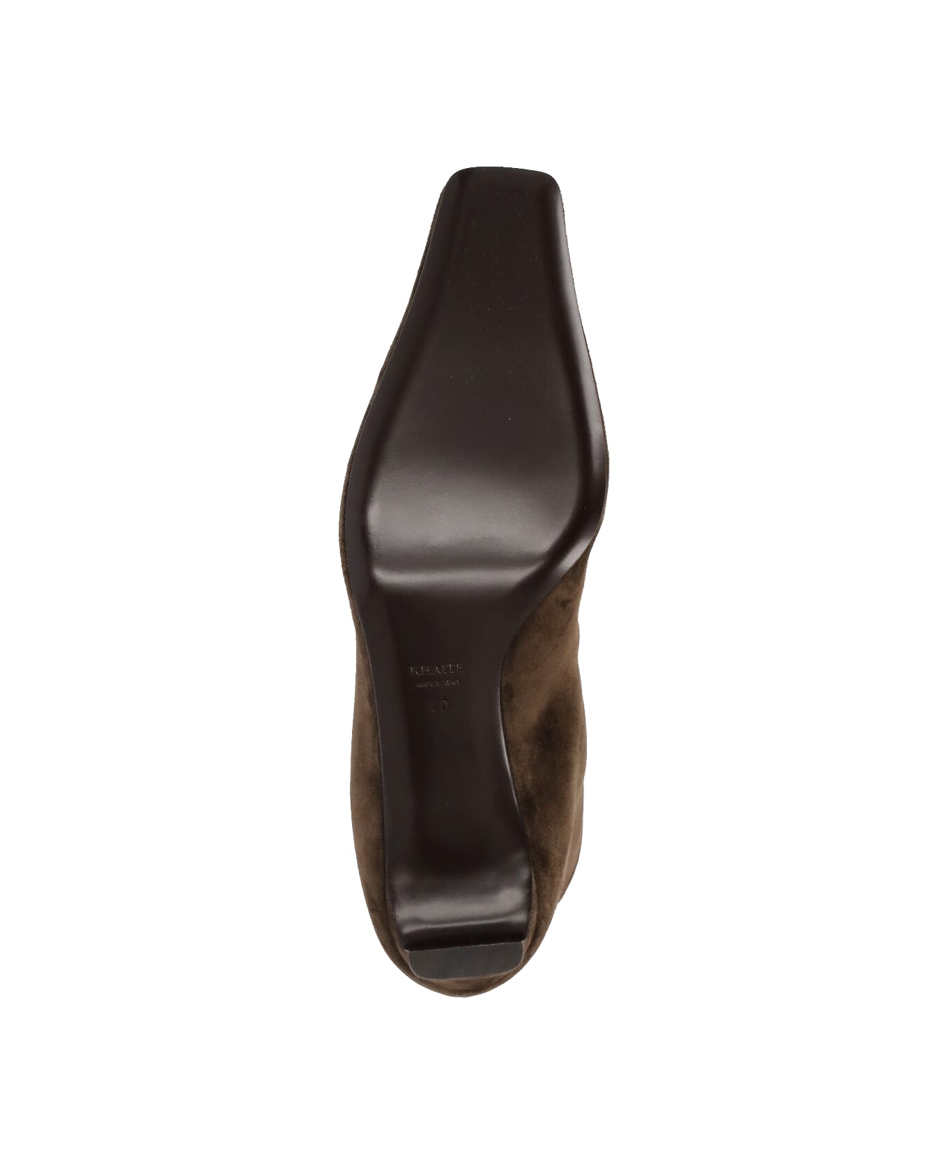 Khaite Leather Boots - Brown