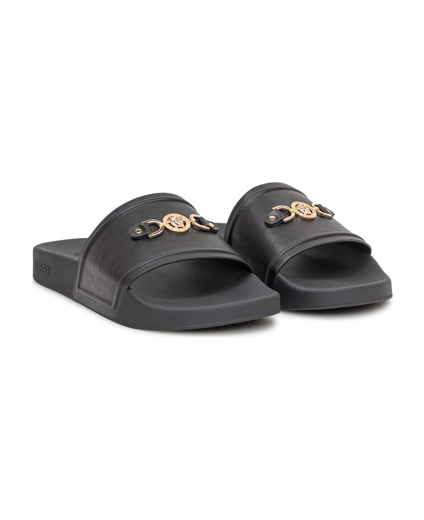 Versace Slides Medusa '95 - BLACK