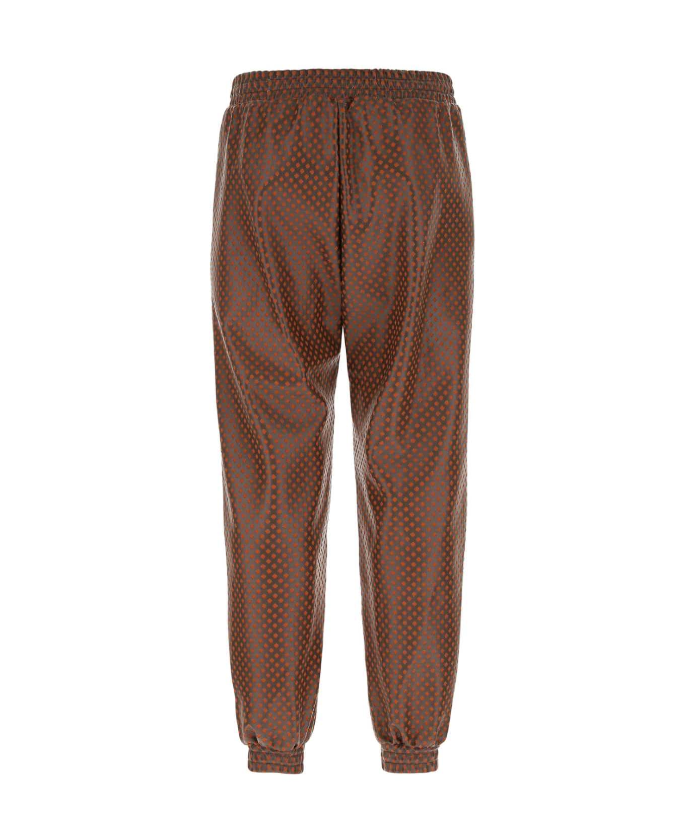 Koché Multicolor Polyester And Synthetic Leather Joggers - 139