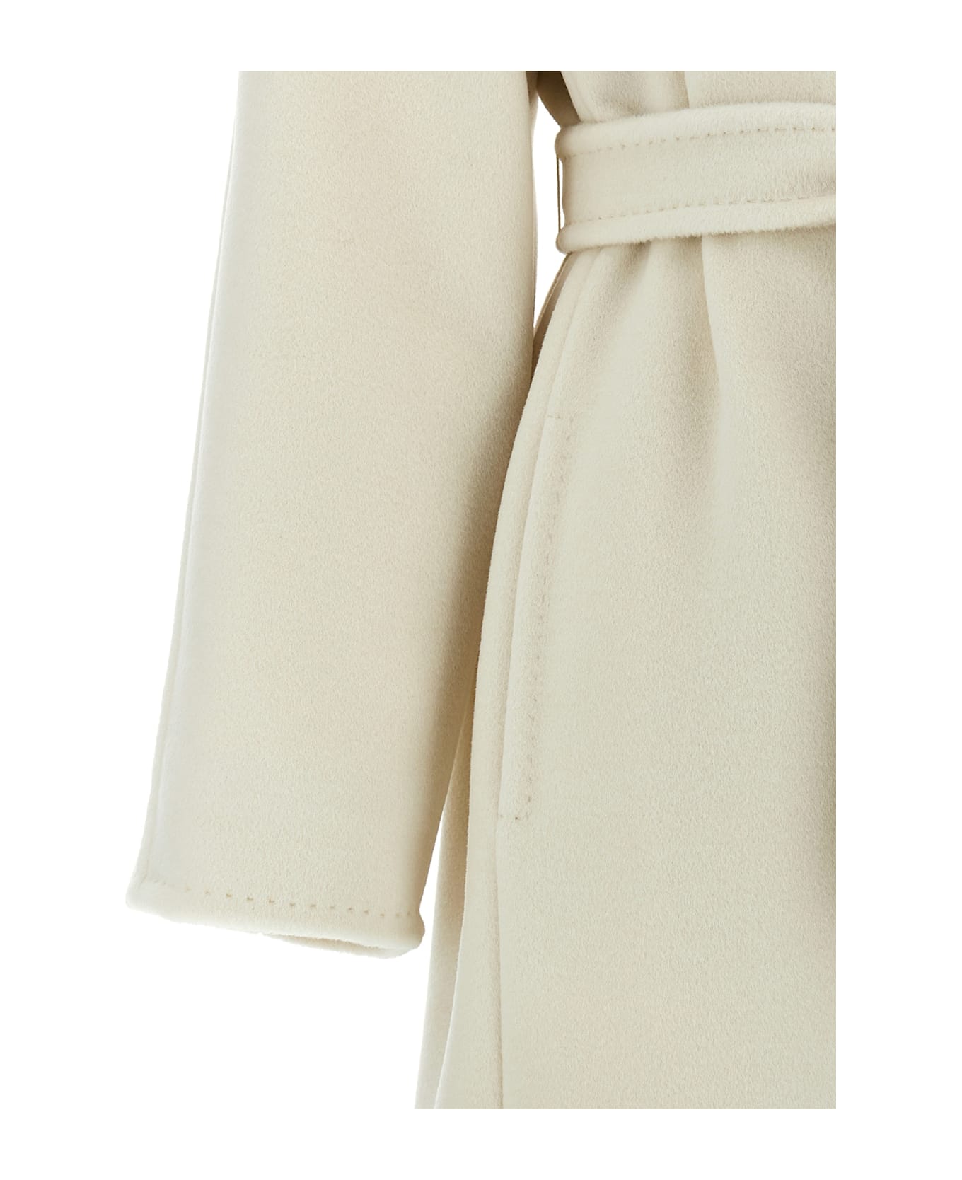 Max Mara 'fragore' Coat - White