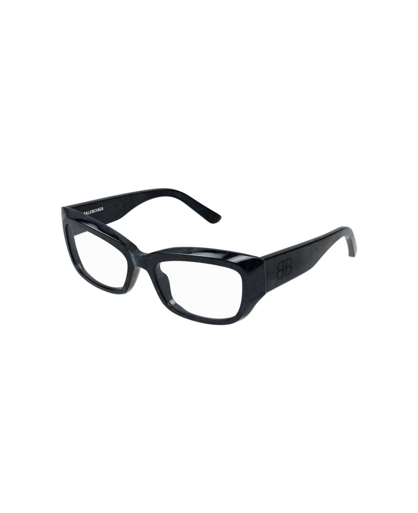 Balenciaga Eyewear Bb0399o-003black-black-transparent - BLACK-BLACK-TRANSPARENT