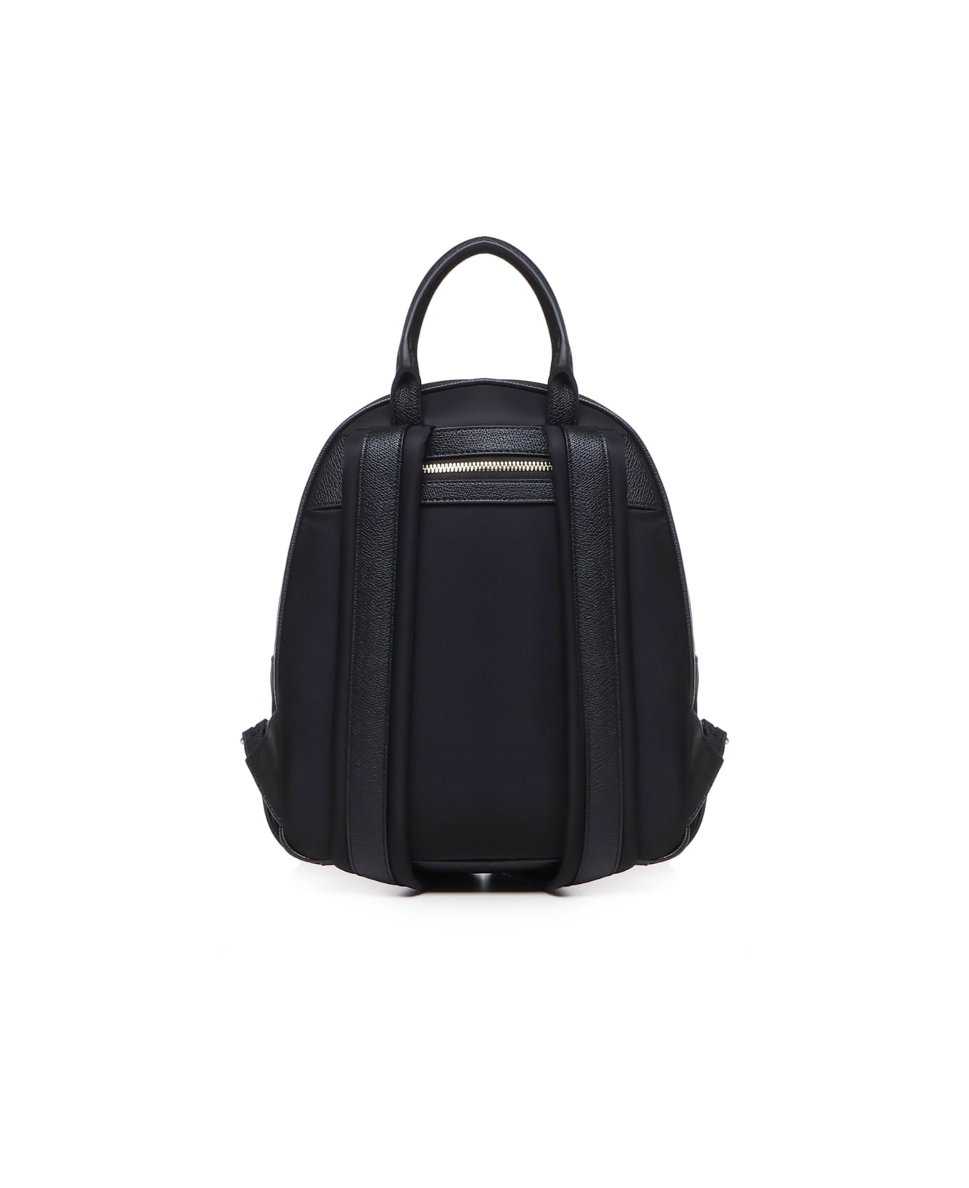 Love Moschino Backpack With Print - Nero