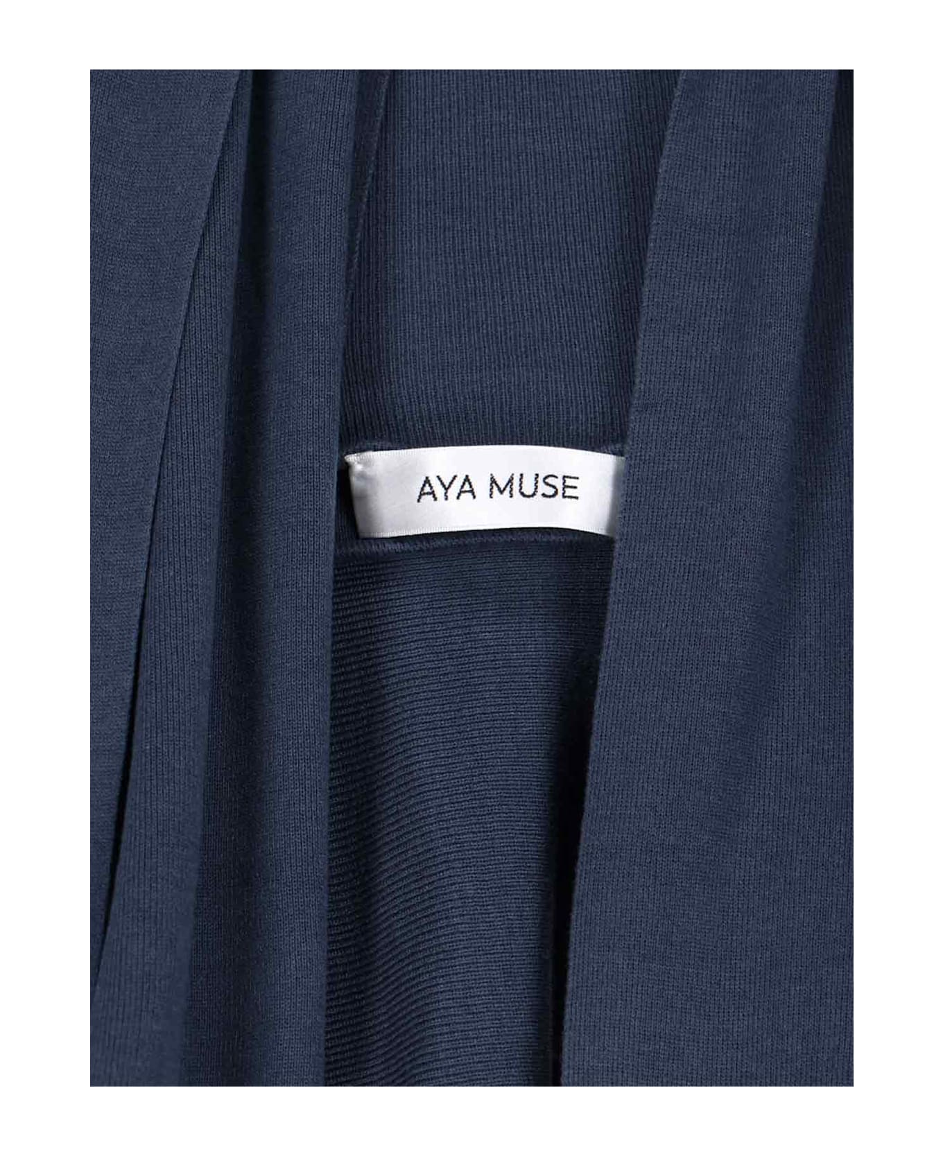 Aya Muse 
solar
 Mini Shawl Dress - Blue
