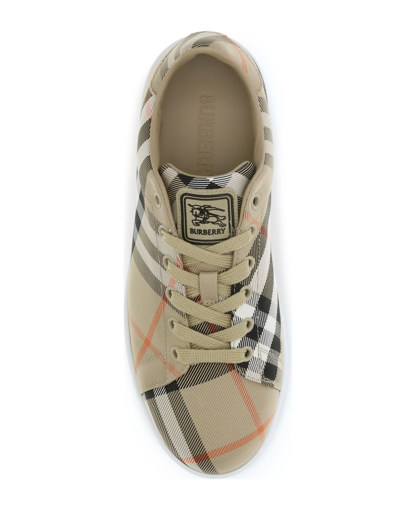 Burberry Check Canvas Set Sneakers