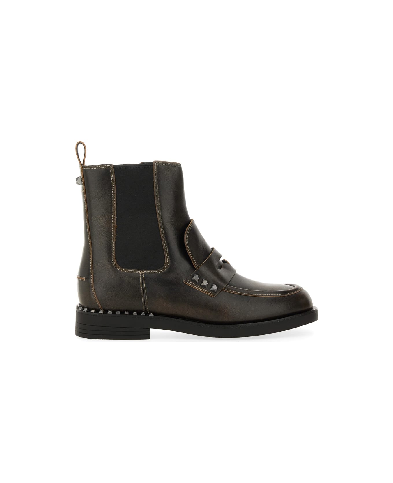 Ash Boot Wings Studs - BROWN