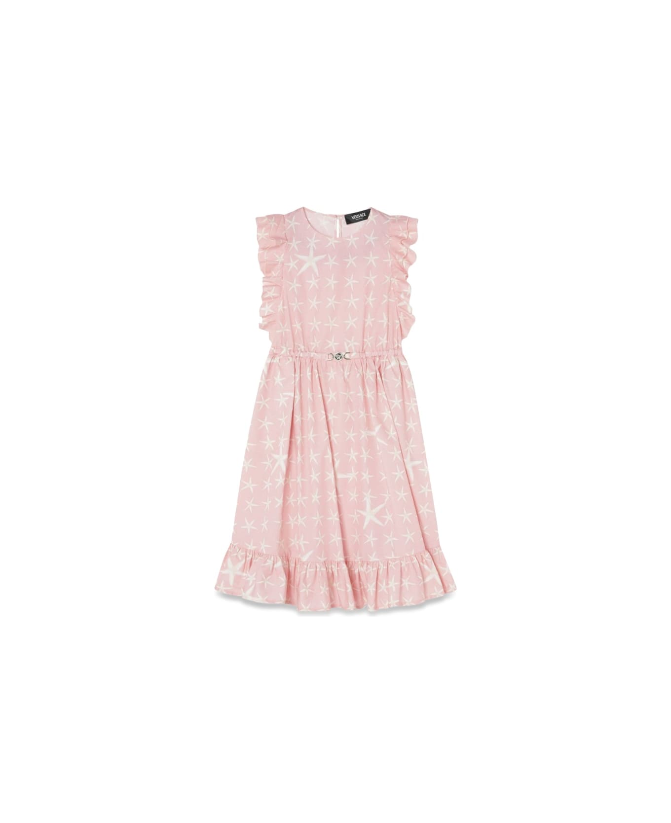 Versace Dress Starfish Kids Poplin - PINK