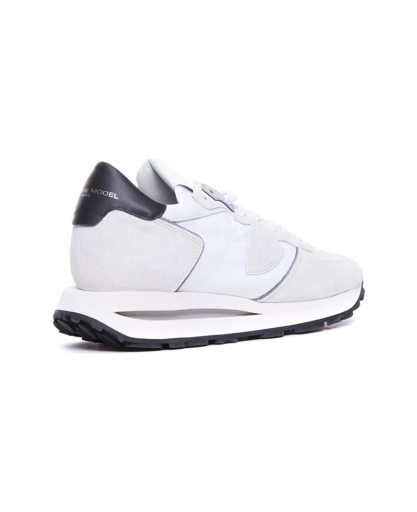 Philippe Model Tropez Haute Low-top Sneakers - WHITE/BLACK スニーカー