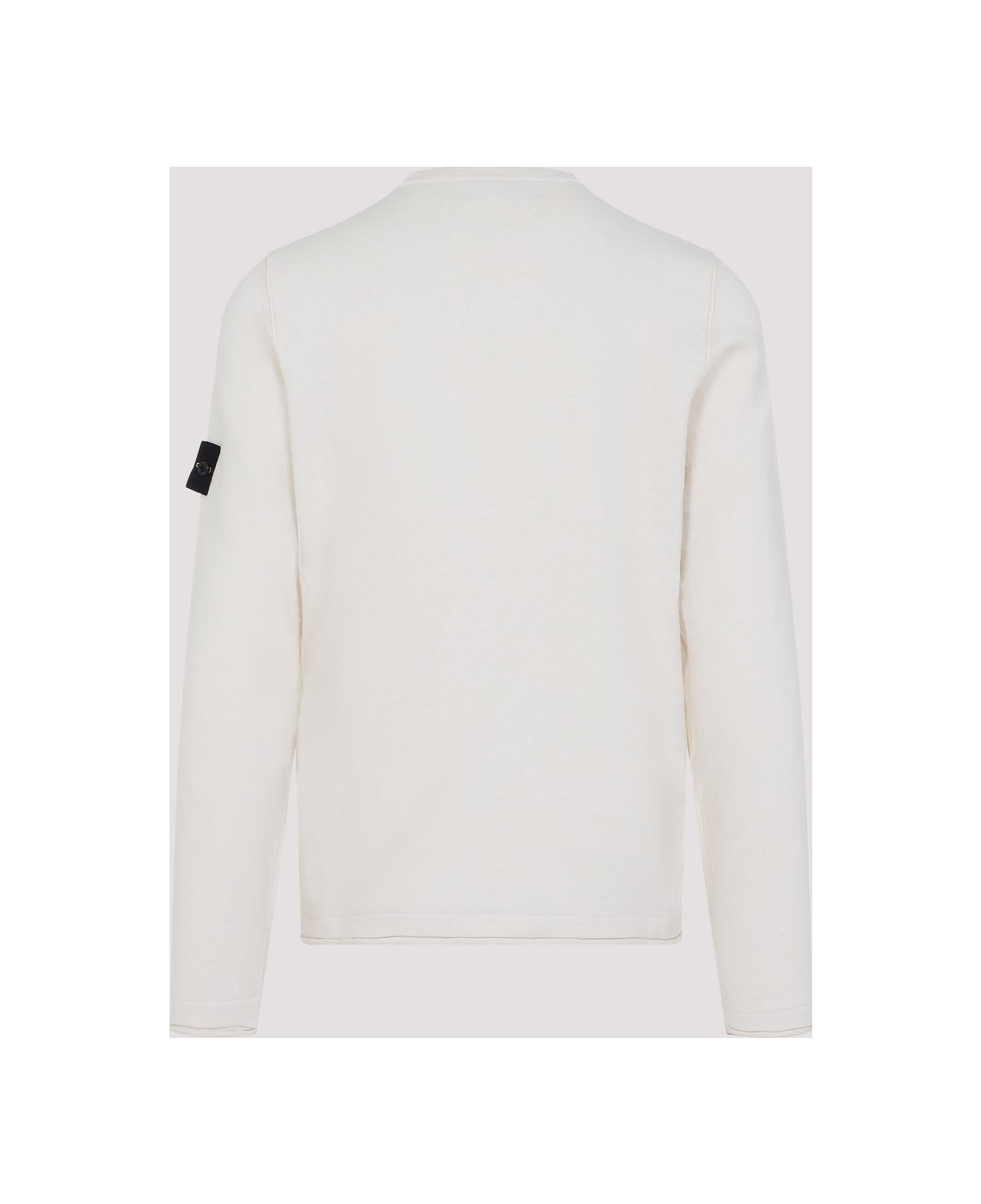 Stone Island Crew Neck Pullover - White