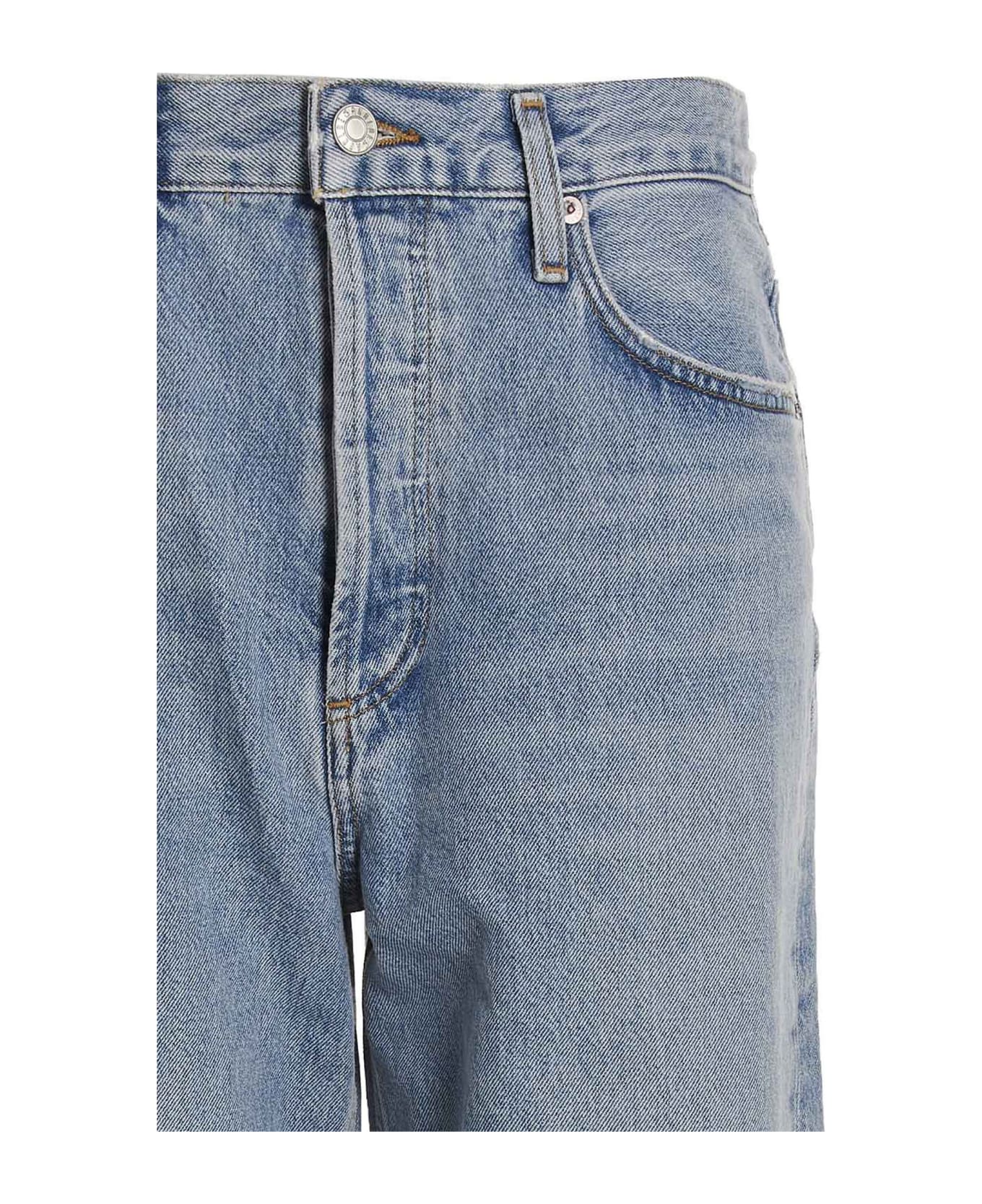 AGOLDE Jeans 'low Rise Baggy' - Light Blue