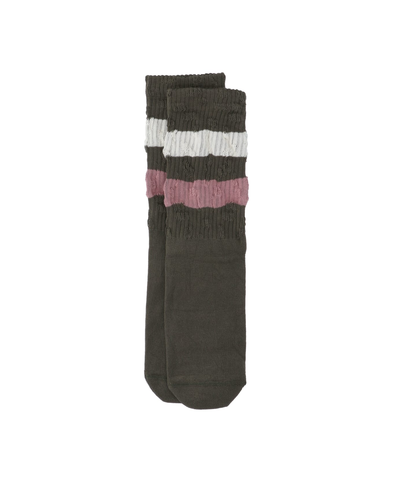 Golden Goose Striped Detail Socks - Kalamata Multicolor 靴下