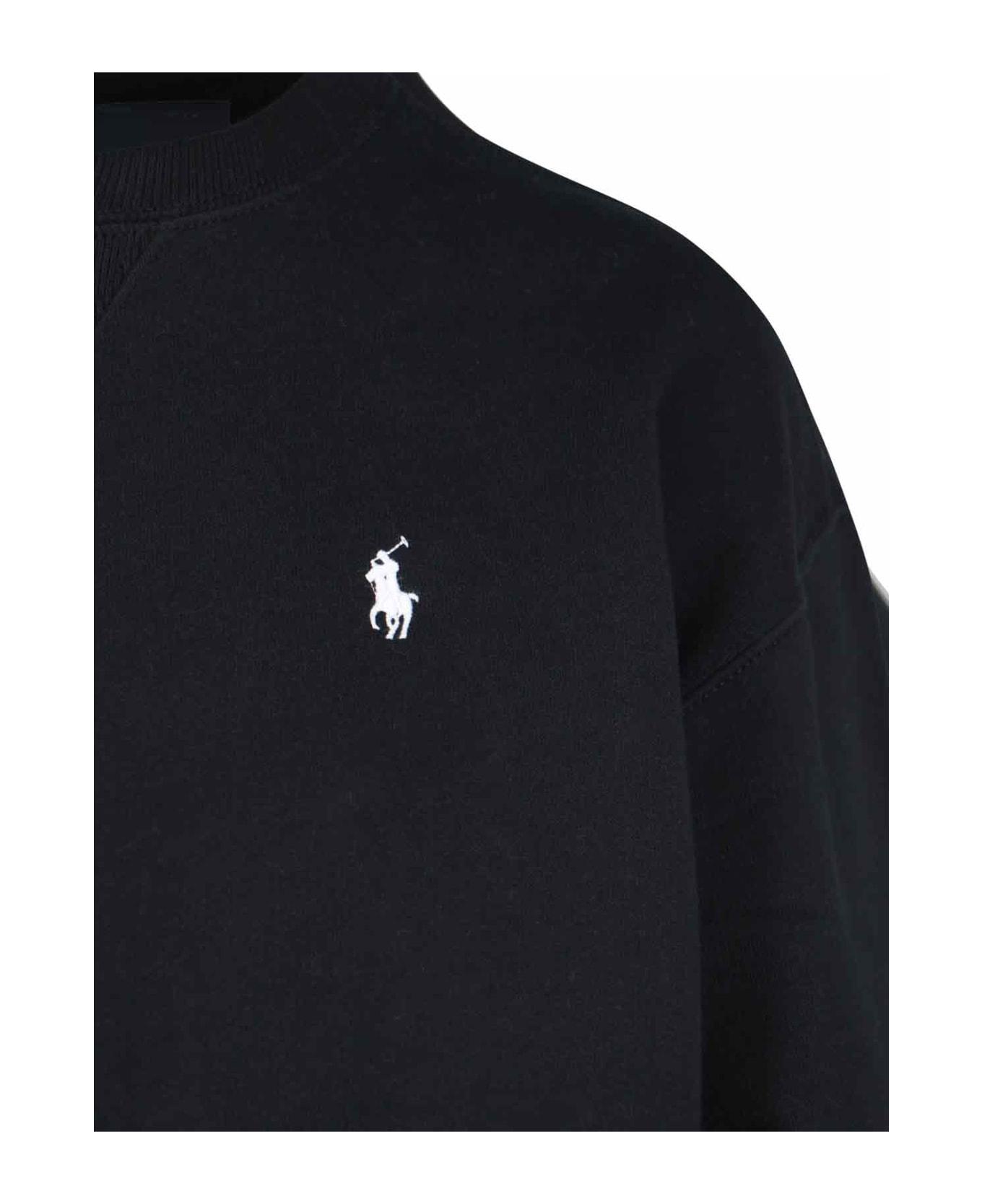Polo Ralph Lauren Logo Crewneck Sweatshirt - Polo Black