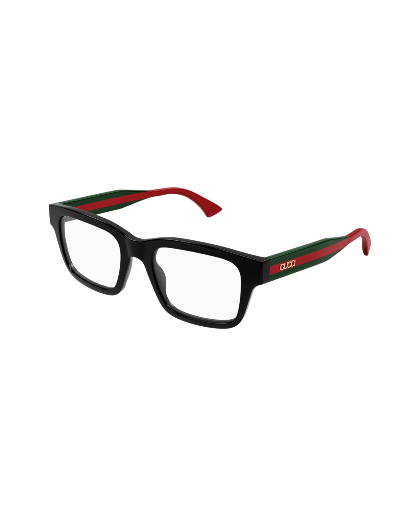 Gucci Eyewear Gg1865o-004black-green-transparent - BLACK-GREEN-TRANSPARENT