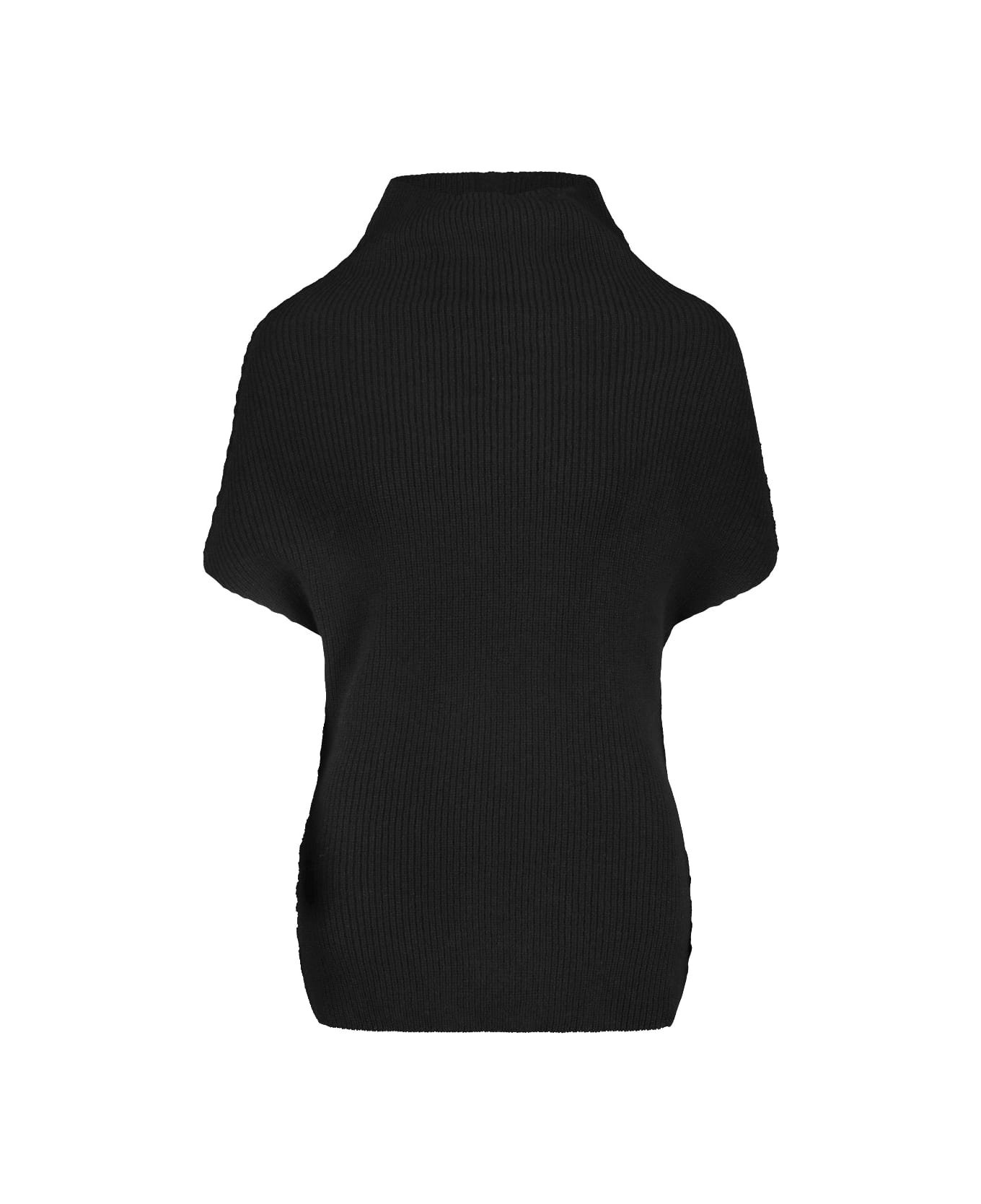 Rick Owens Crater Knit Sl Top - Black