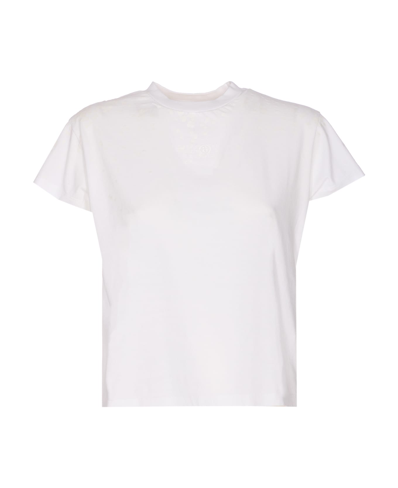 MM6 Maison Margiela Logo T-shirt - White