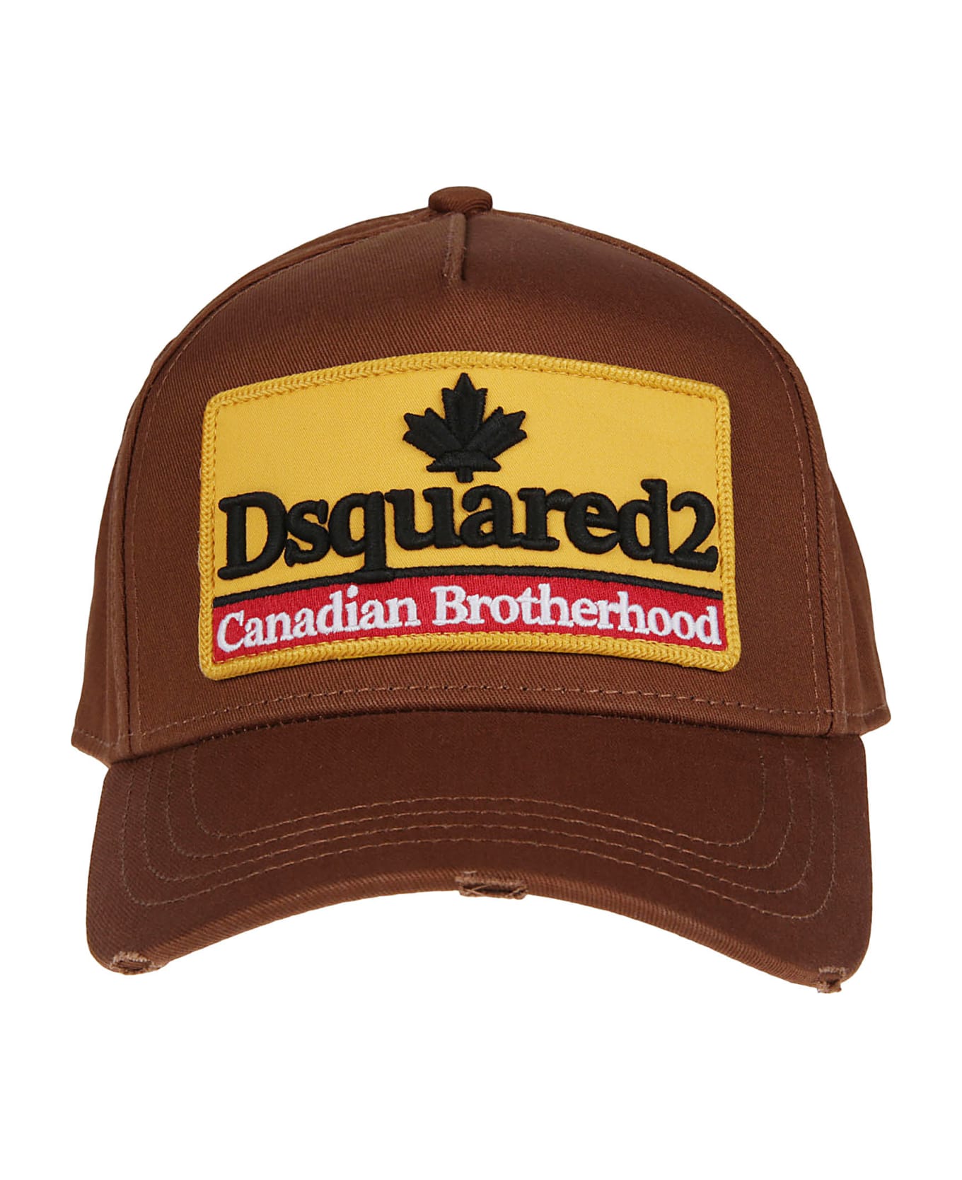 Dsquared2 Canadian Patch Baseball Hat - Sienna 帽子
