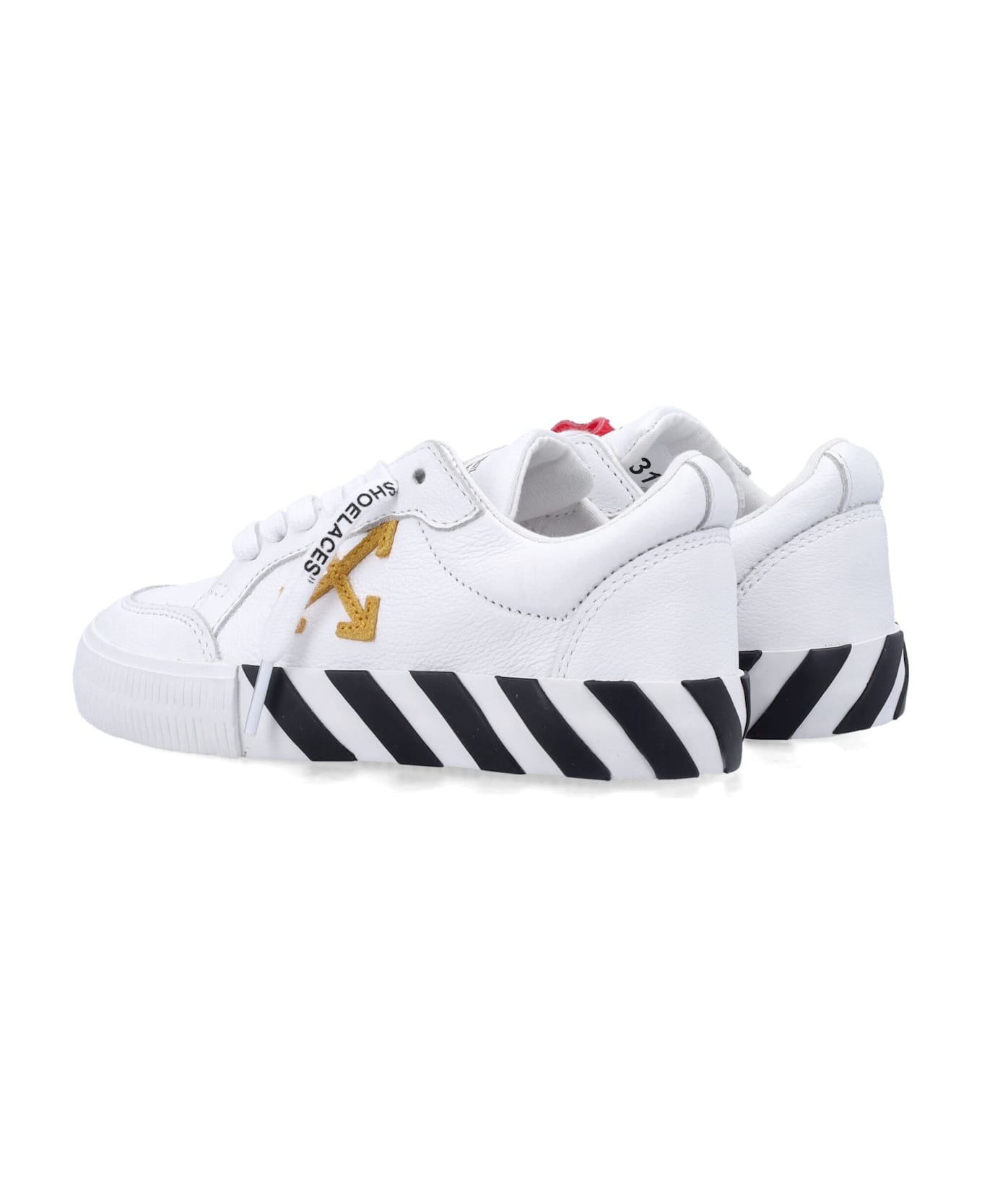 Off-White Kid - Vulcanized Sneakers - WHITE