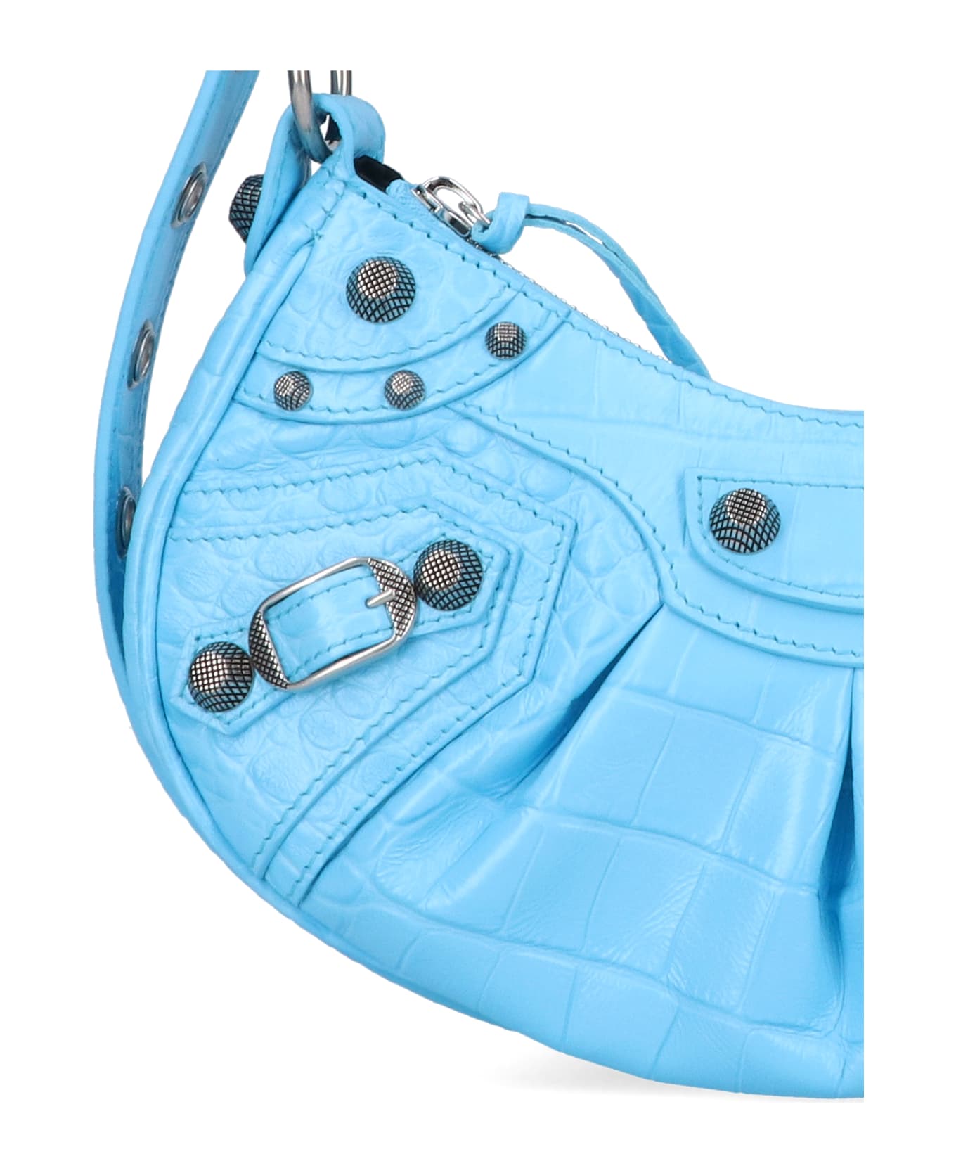Balenciaga 'le Cagole Xs' Shoulder Bag - Blue