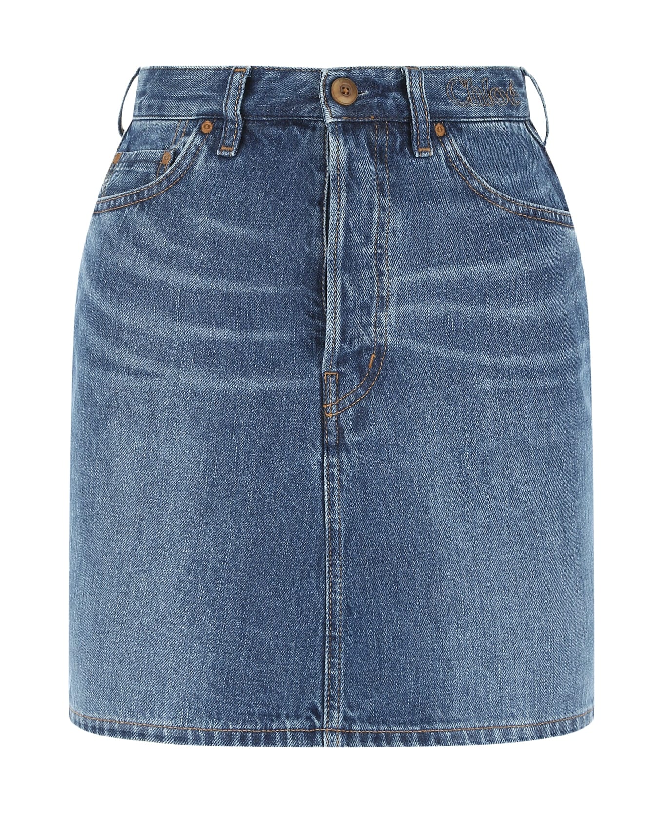 Chloé Denim Mini Skirt - 45D