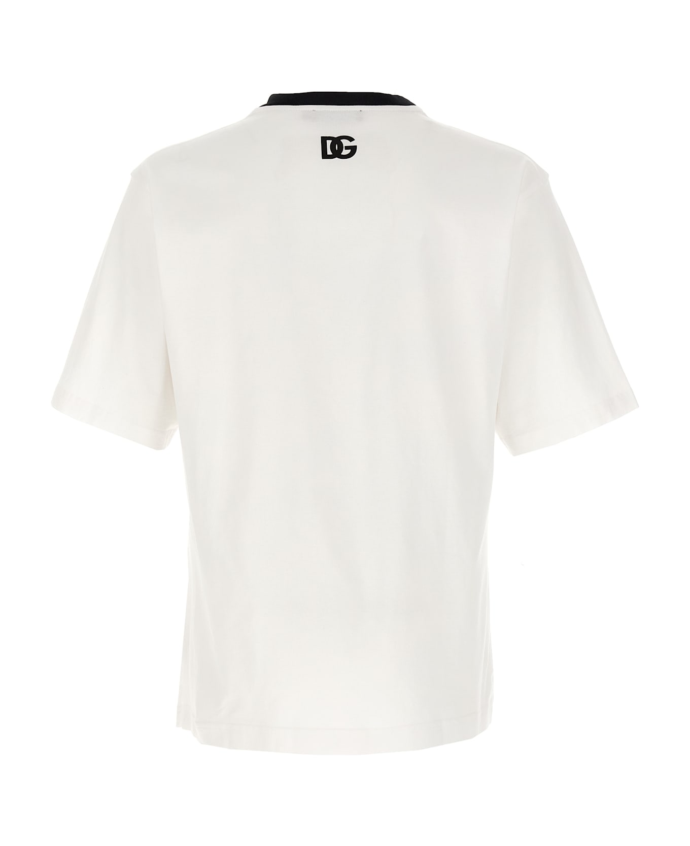 Dolce 
Gabbana Printed T-shirt - White