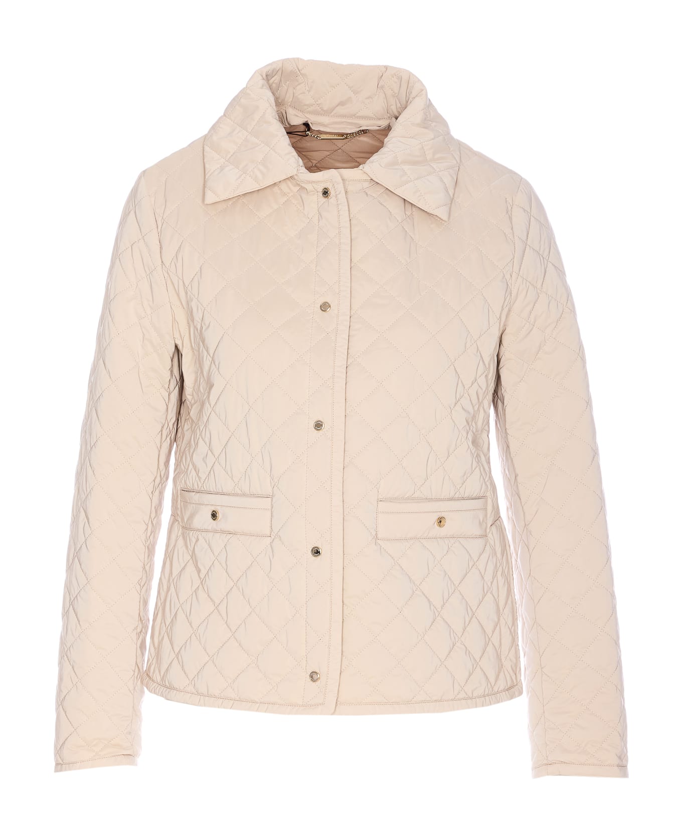 Moorer Shaira Quilted Jacket - Beige