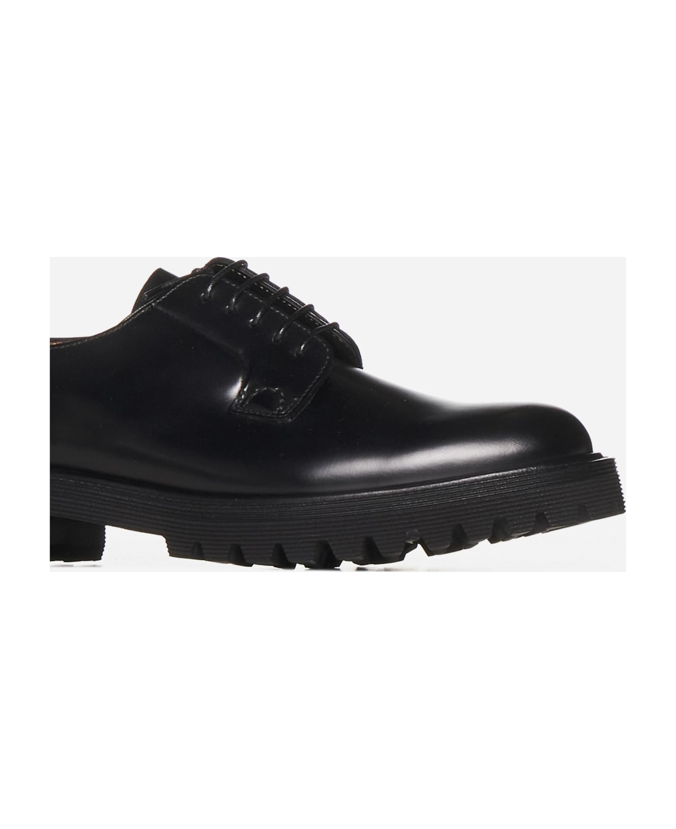 Church's Shannon Leather Derby Shoes - Black
