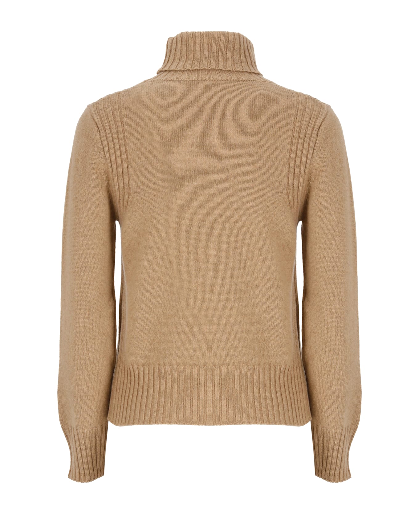 Kangra Wool And Cashmere Sweater - Brown