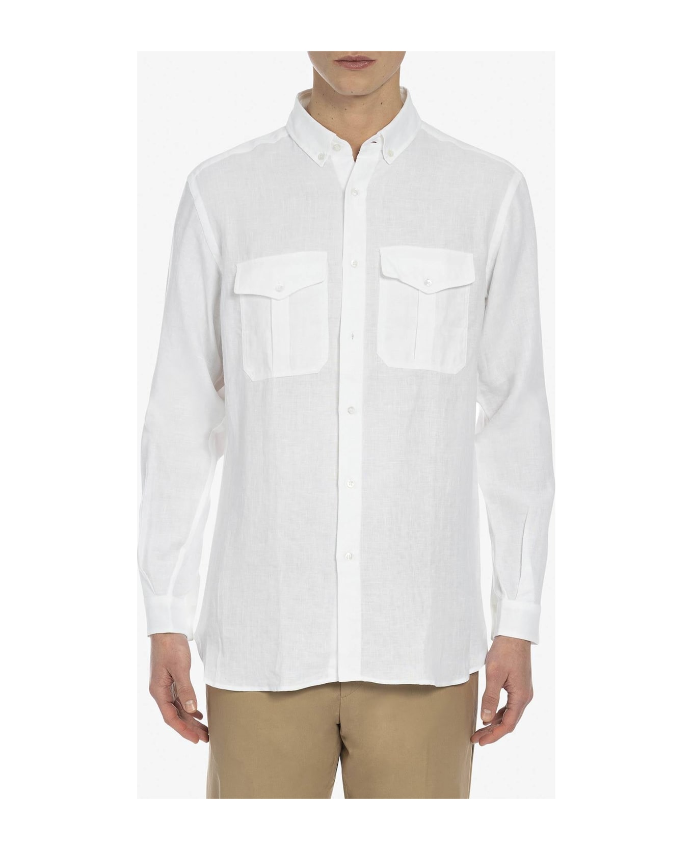Larusmiani Nairobi Shirt T-Shirt - White