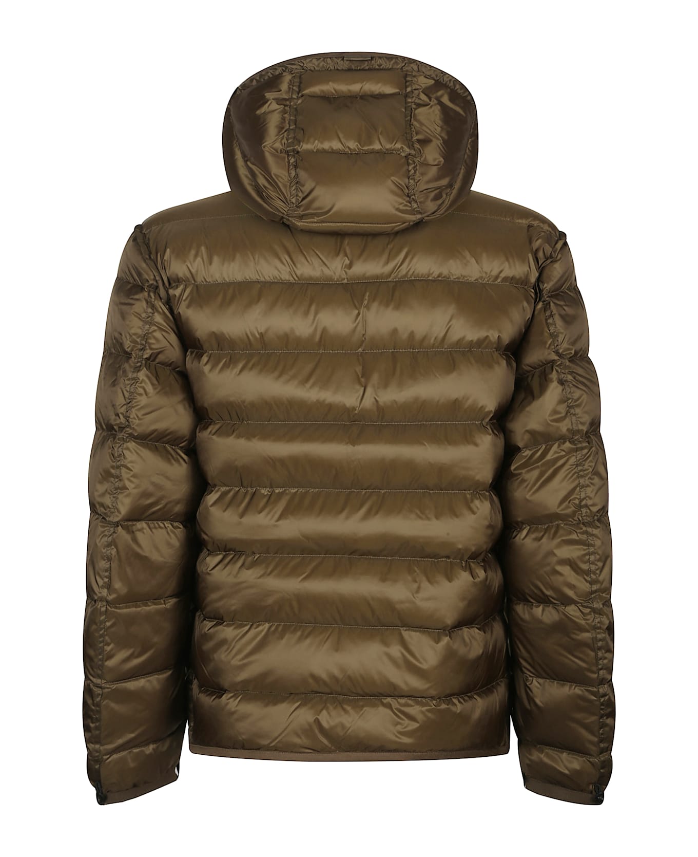 Ten C Down Liner Hooded With Pockets - Green