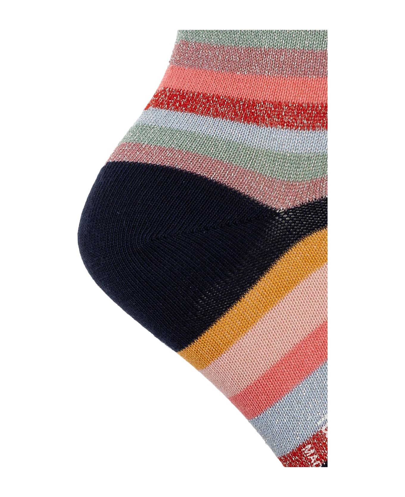 Paul Smith Three-pack Of Cotton Socks With Lurex Thread - MULTICOLOUR