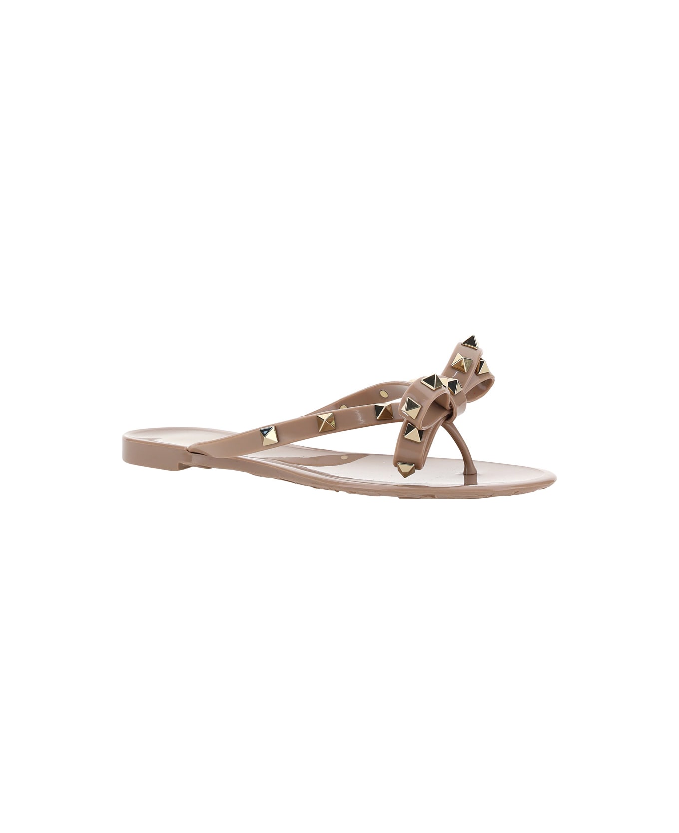 Valentino Garavani Thong Sandals - Powder
