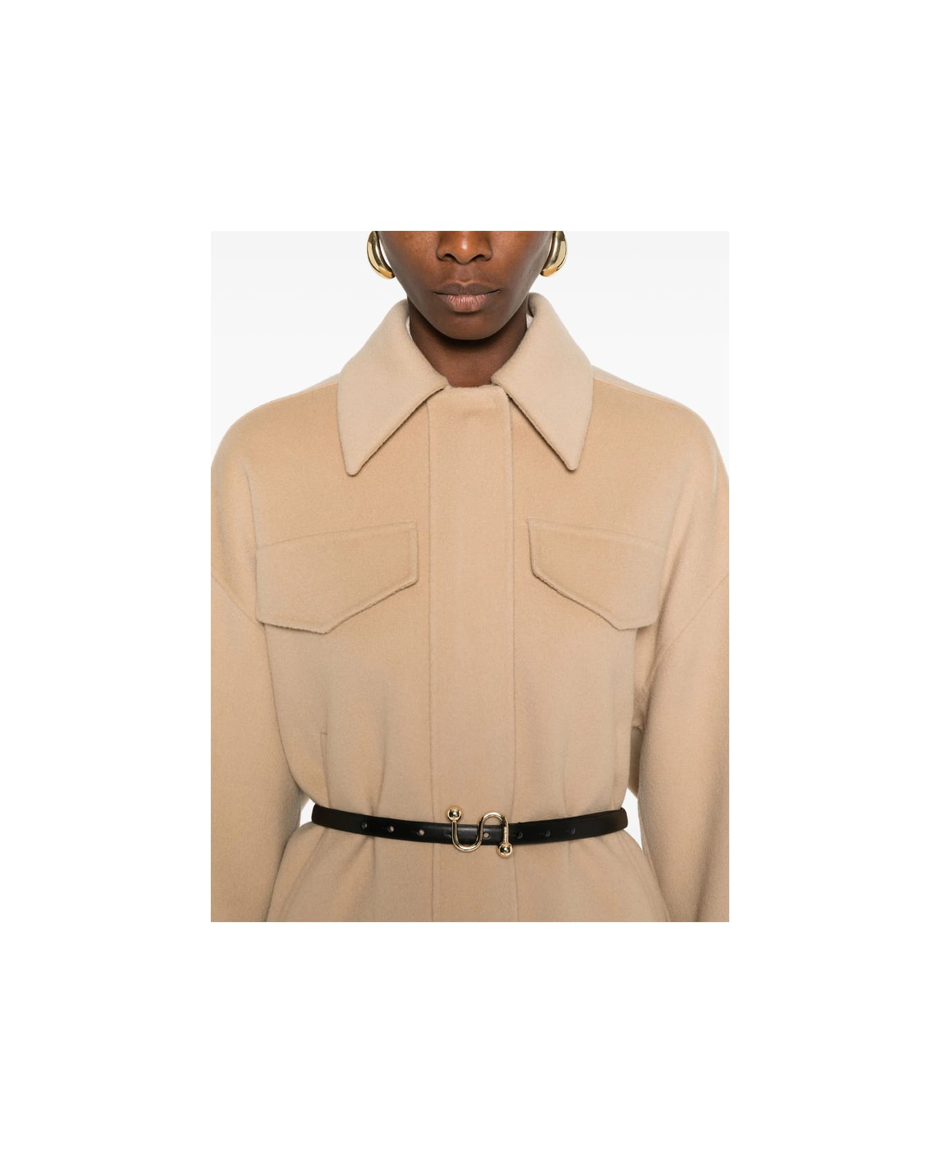 SportMax Outerwear - BROWN