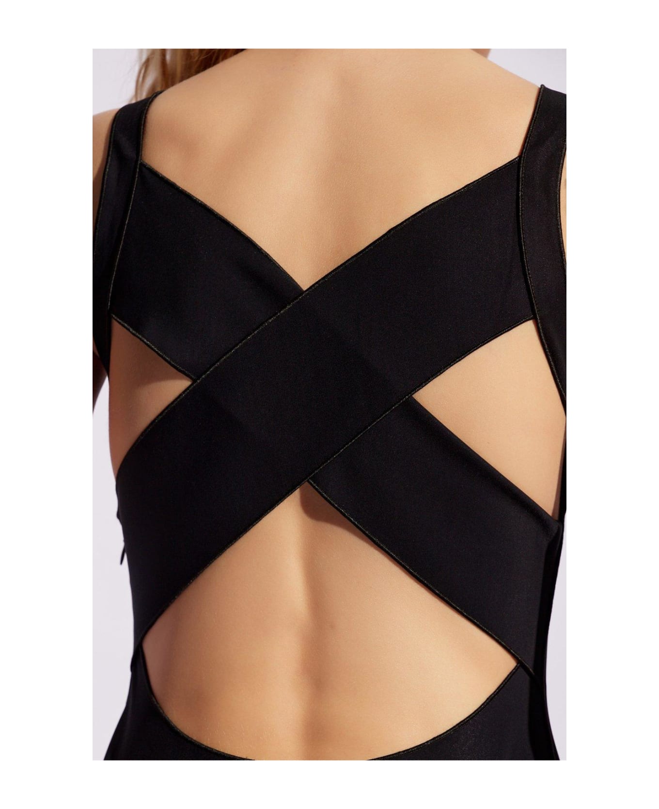 Emporio Armani Sleeveless Dress - Black