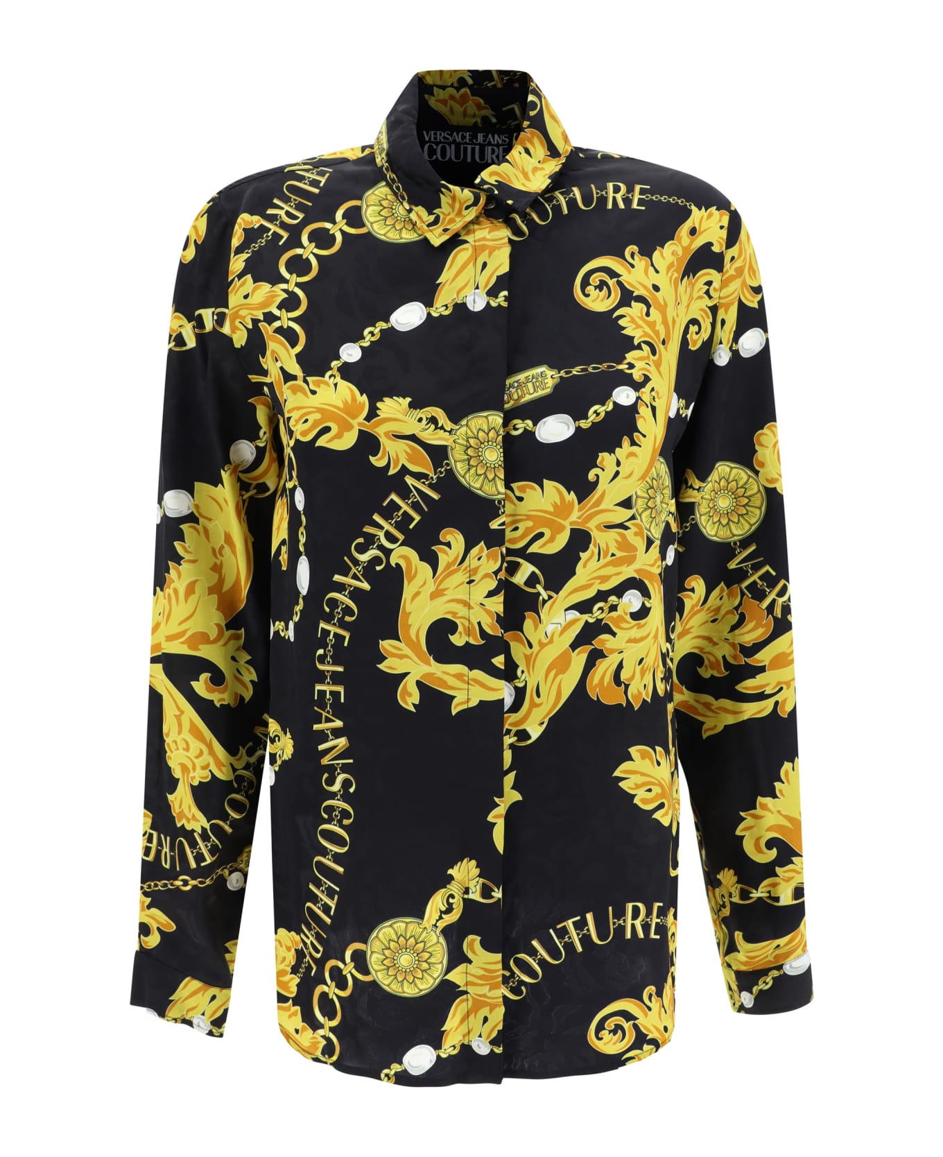 Versace Jeans Couture Co Shirts - Black/gold