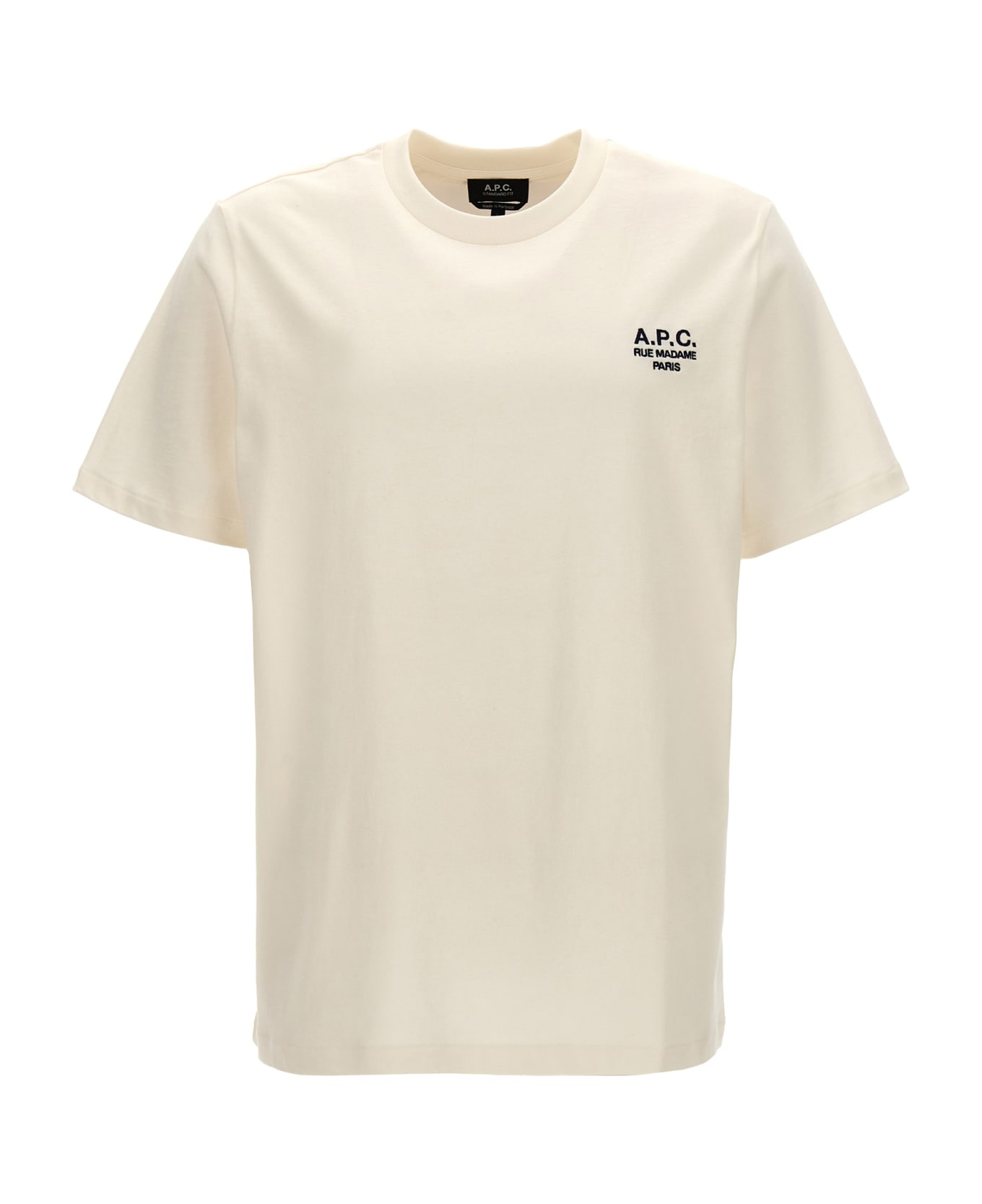 A.P.C. Standard Grand Vcp T-shirt - BLANCDARKNAVY